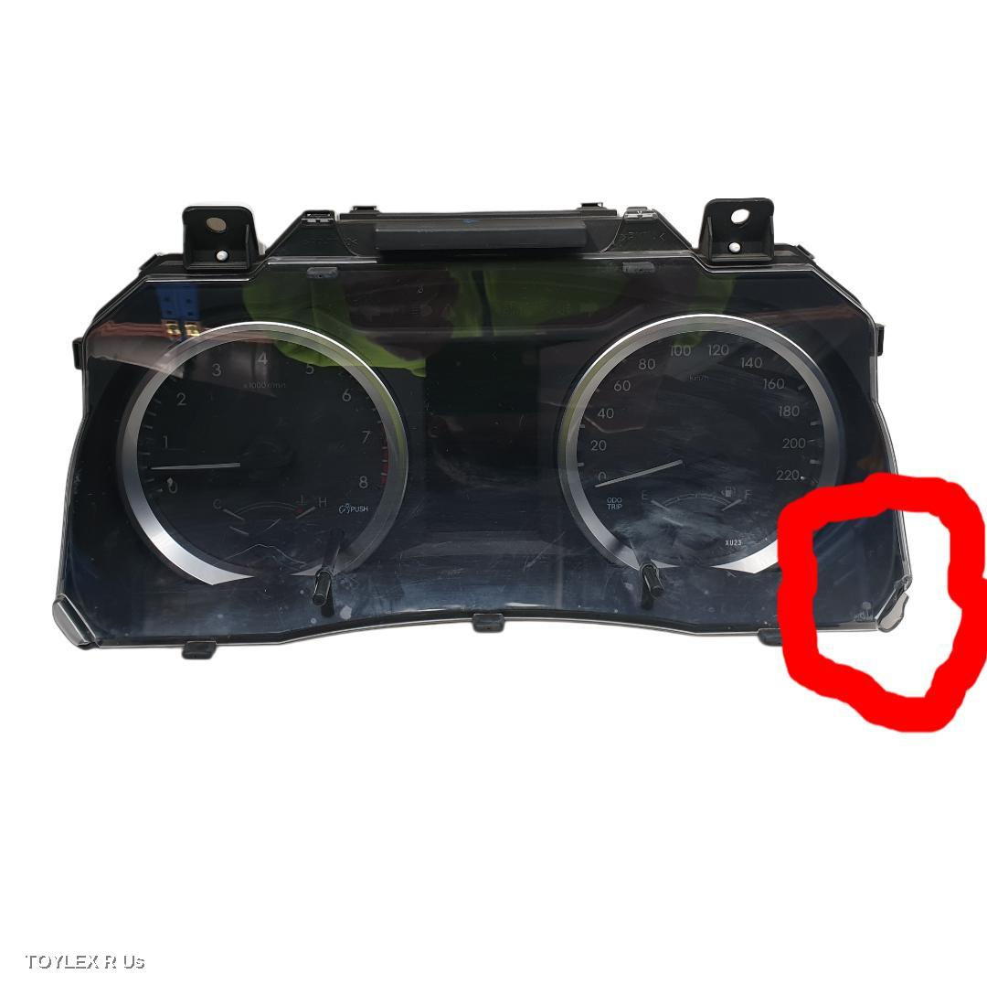 TOYOTA KLUGER 2017 Instrument Cluster INSTRUMENT CLUSTER, GSU50/GSU55