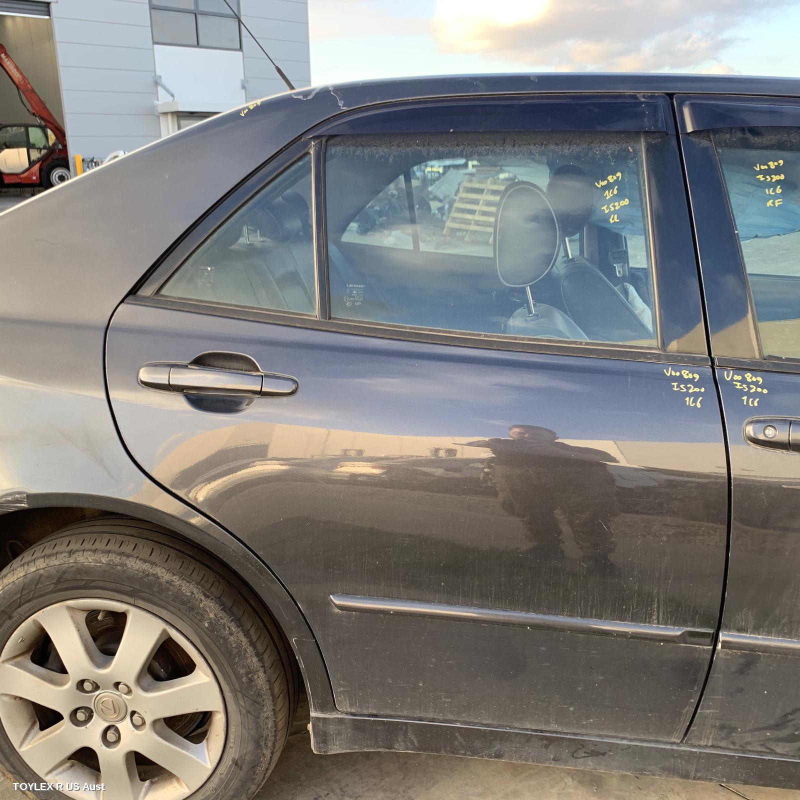 LEXUS IS200/IS300 2002 Right Rear Door Sliding IS200/IS300