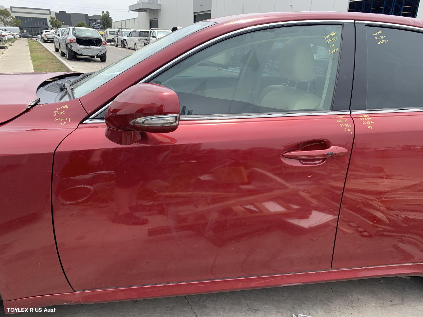 LEXUS IS250/IS250C 2011 Left Front Door IS250/IS350/IS F, GSE20R/GSE21R/USE20R, SEDAN