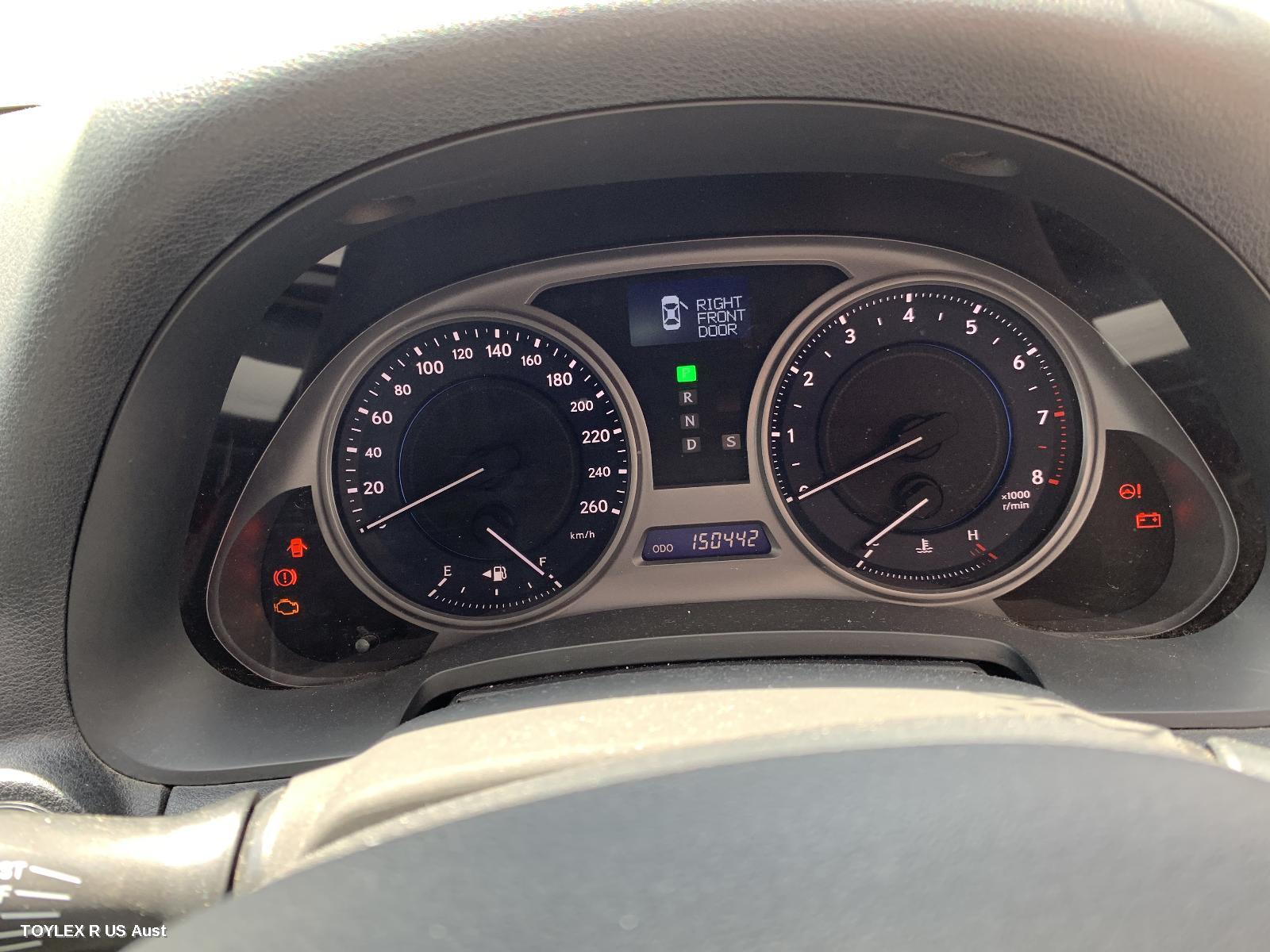 LEXUS IS250/IS250C 2009 Instrument Cluster AUTO T/M, GSE20R