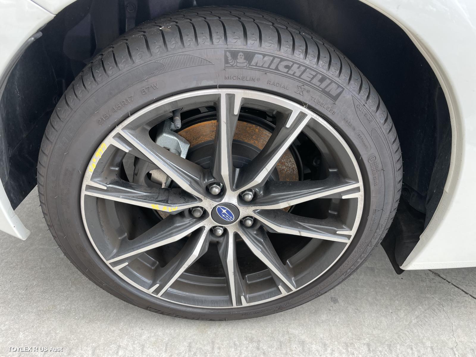 TOYOTA 86 2020 Wheel Mag FACTORY, 17X7IN, GTS, ZN6