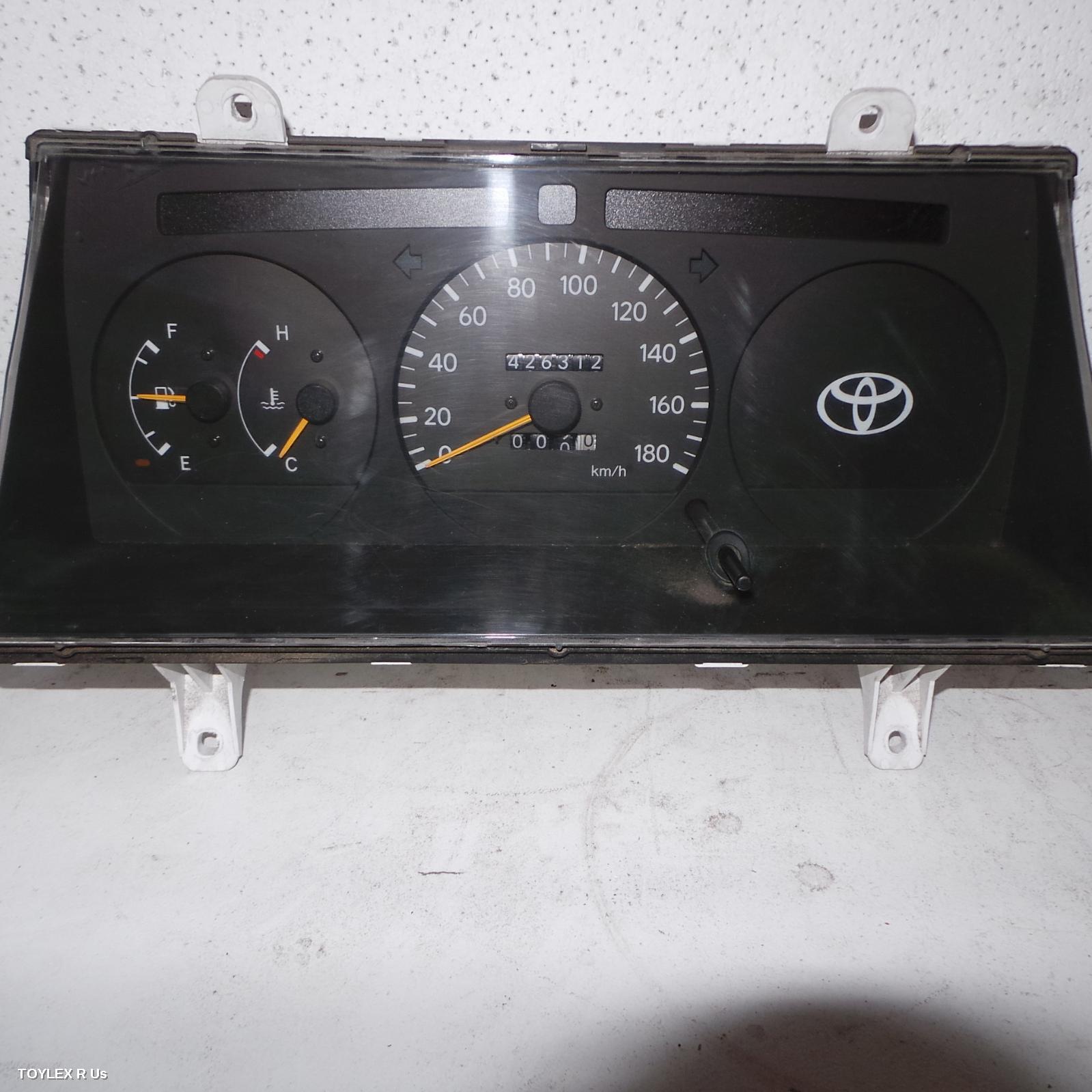 TOYOTA HIACE 2002 Instrument Cluster PETROL, MANUAL T/M, NON TACHO TYPE, LH/RZH10#