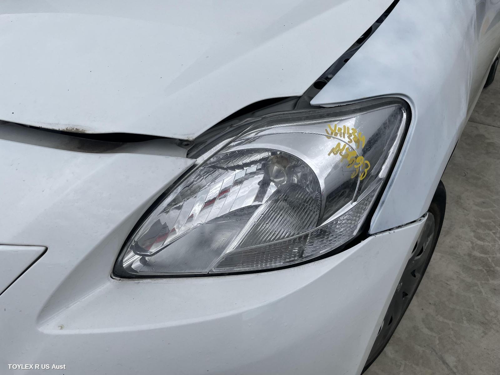 TOYOTA YARIS 2013 Left Headlamp NCP9#, SEDAN, NON HID, ELECT ADJ, LENS# 52163, 03/06-06/16 (AUS ONLY)