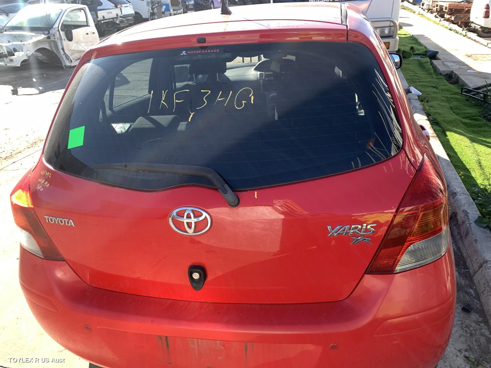 TOYOTA YARIS 2010 Bootlid/Tailgate TAILGATE, NCP9#, HATCH, NON SPOILER TYPE, 10/05-07/11 (AUS ONLY)