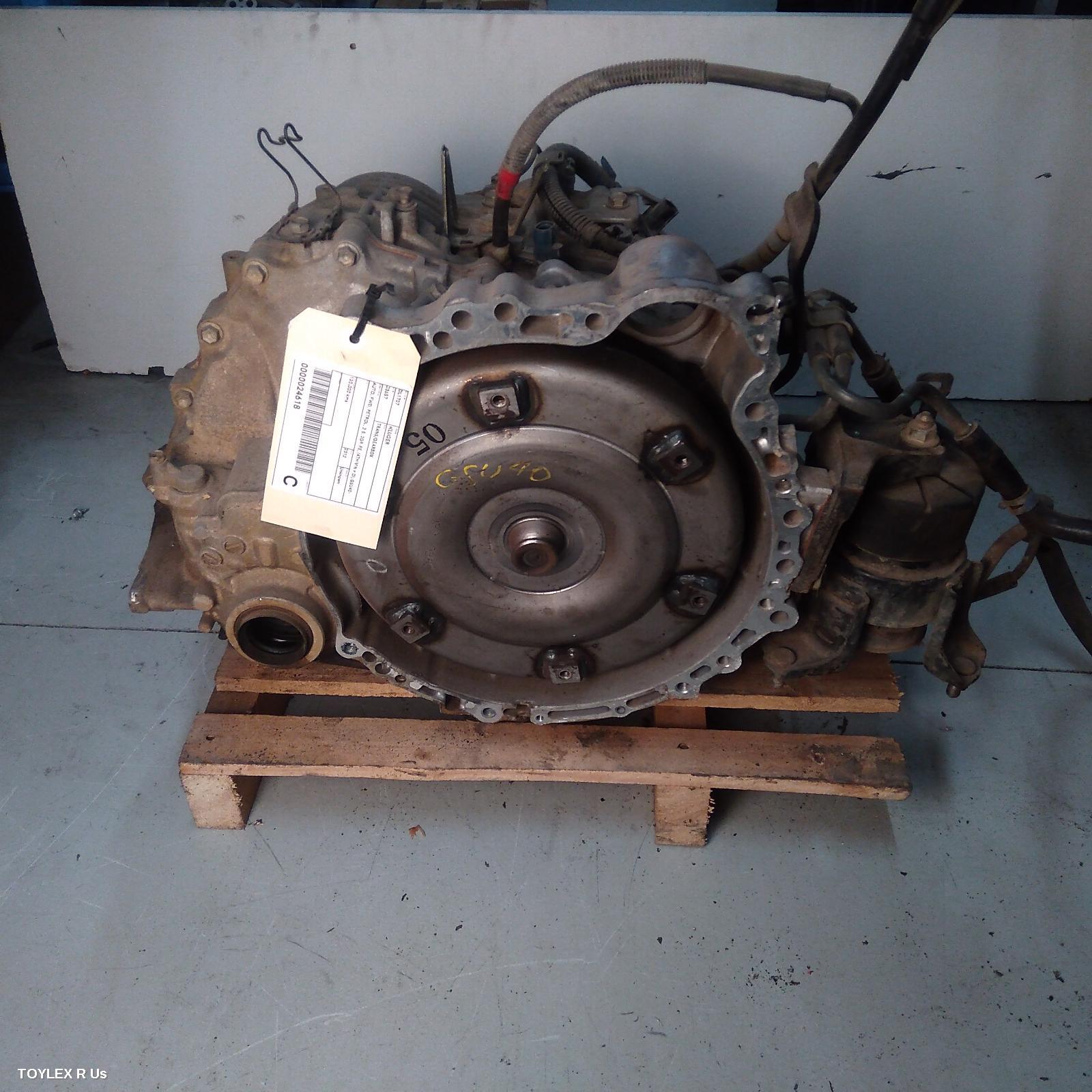TOYOTA KLUGER 2012 Trans/Gearbox AUTO, FWD, PETROL, 3.5, 2GR-FE, (4TH VIN = D), GSU40-GSU45