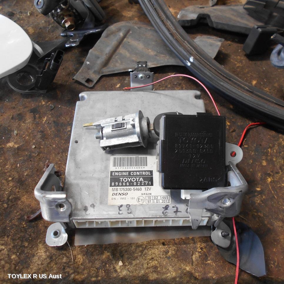 TOYOTA COROLLA 2003 Ecu ENGINE ECU, 1.8, 2ZZ-GE, PETROL, ECU ONLY, ZZE122