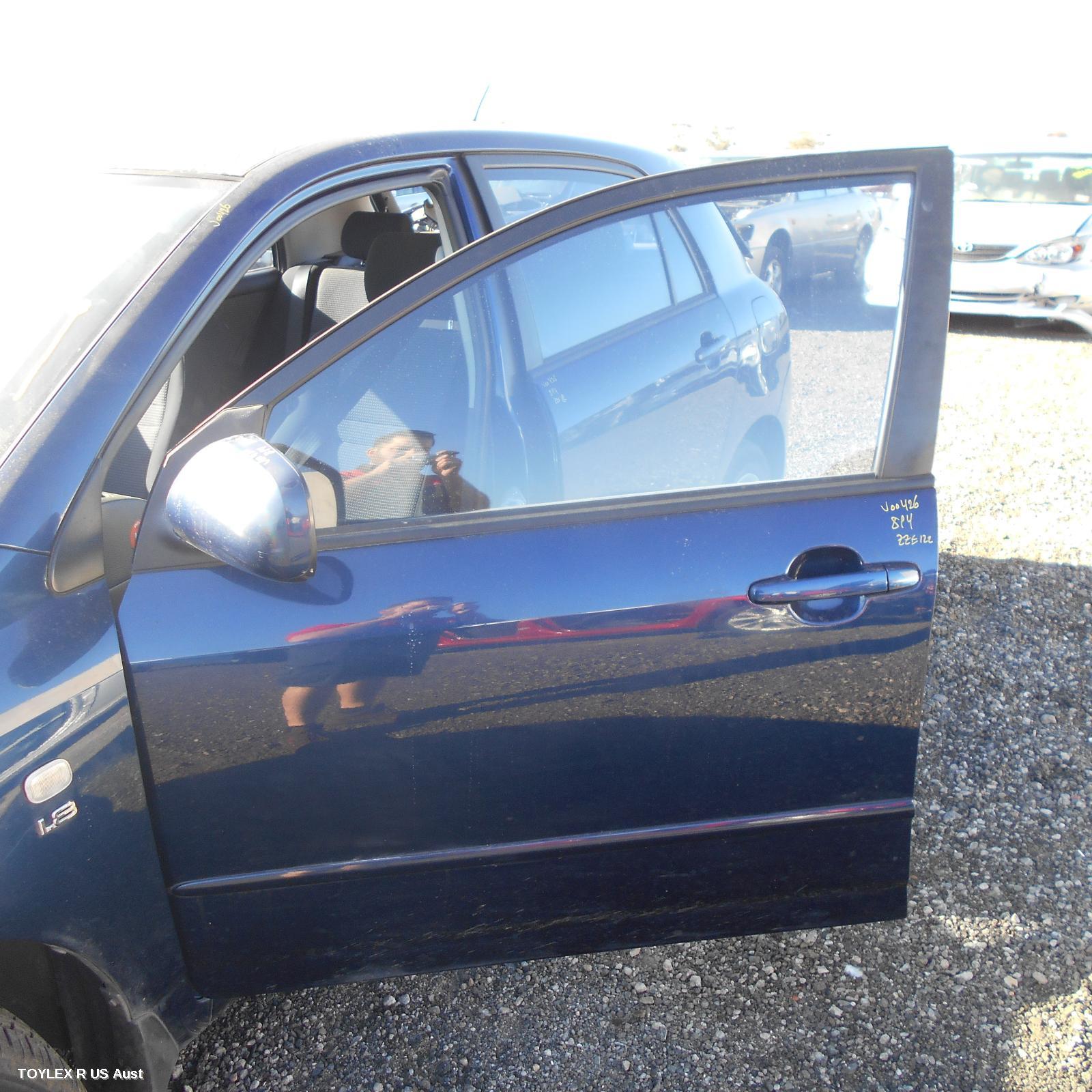 TOYOTA COROLLA 2005 Left Front Door ZZE122 (JAPAN-VIN JTD)