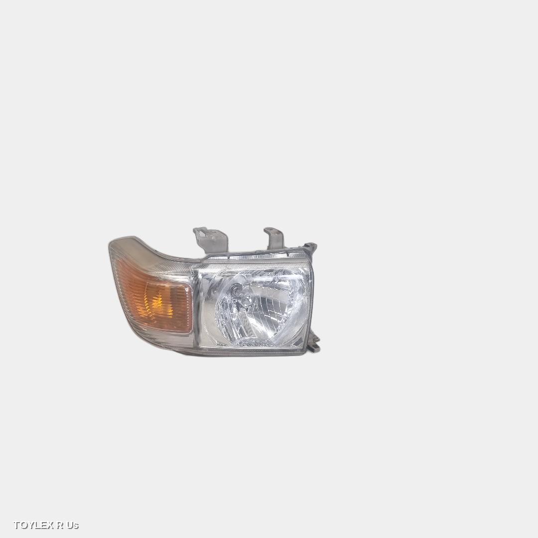TOYOTA LANDCRUISER 2008 Right Headlamp 76/78/79 SERIES (MY07 UPDATE), W/ HALOGEN TYPE, CHROME TYPE