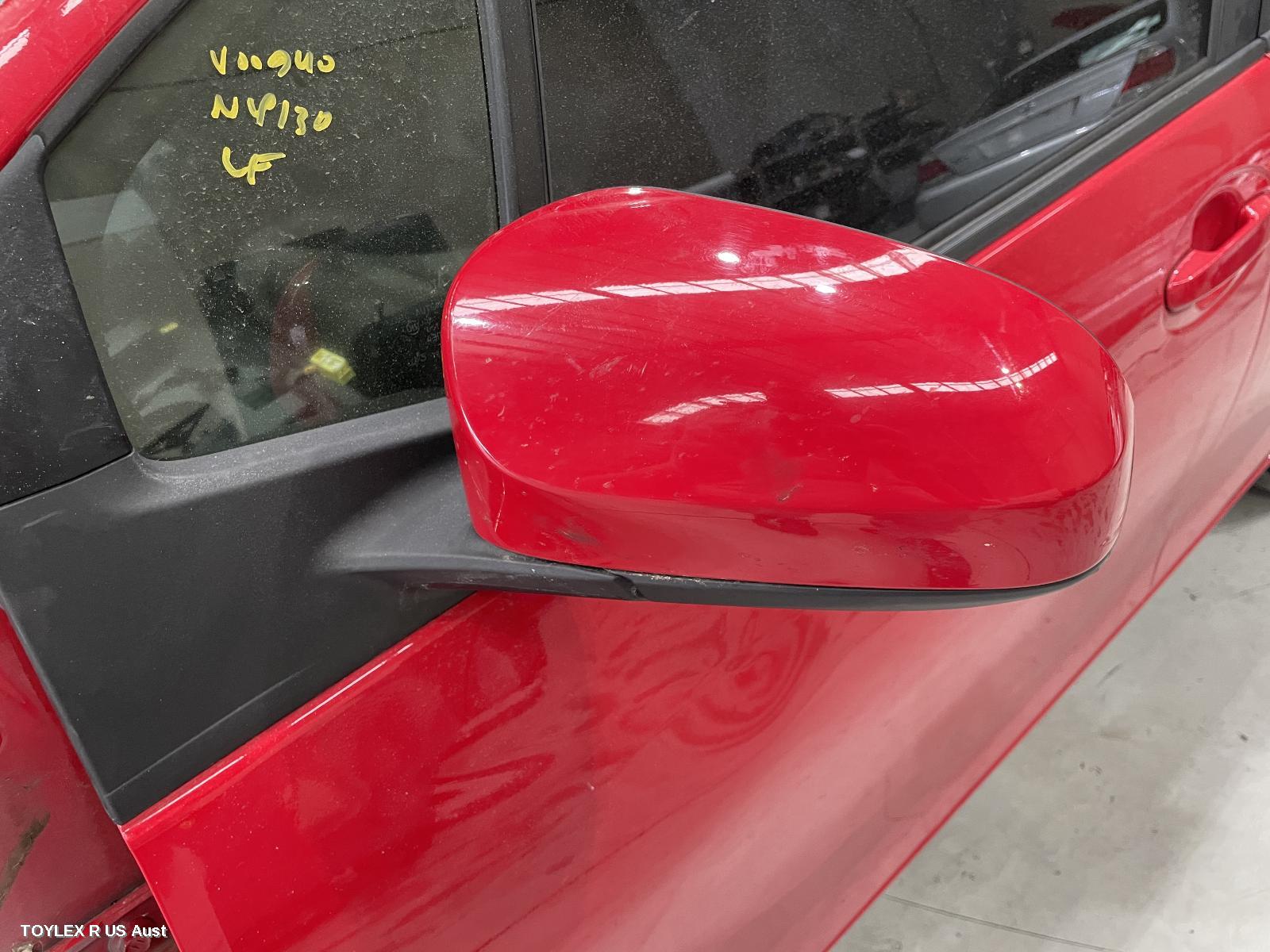 TOYOTA YARIS 2013 Left Door Mirror NCP13#, HATCH, NON HEATED TYPE