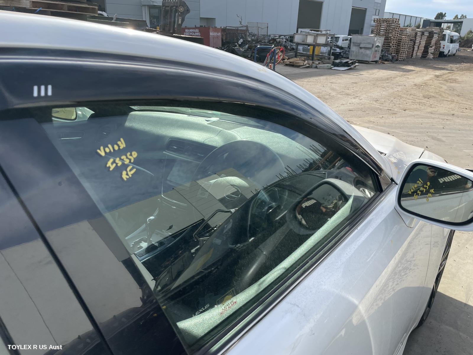 LEXUS IS250/IS250C 2010 Right Front Door Window IS250/IS350/IS F, GSE20R/GSE21R/USE20R, SEDAN