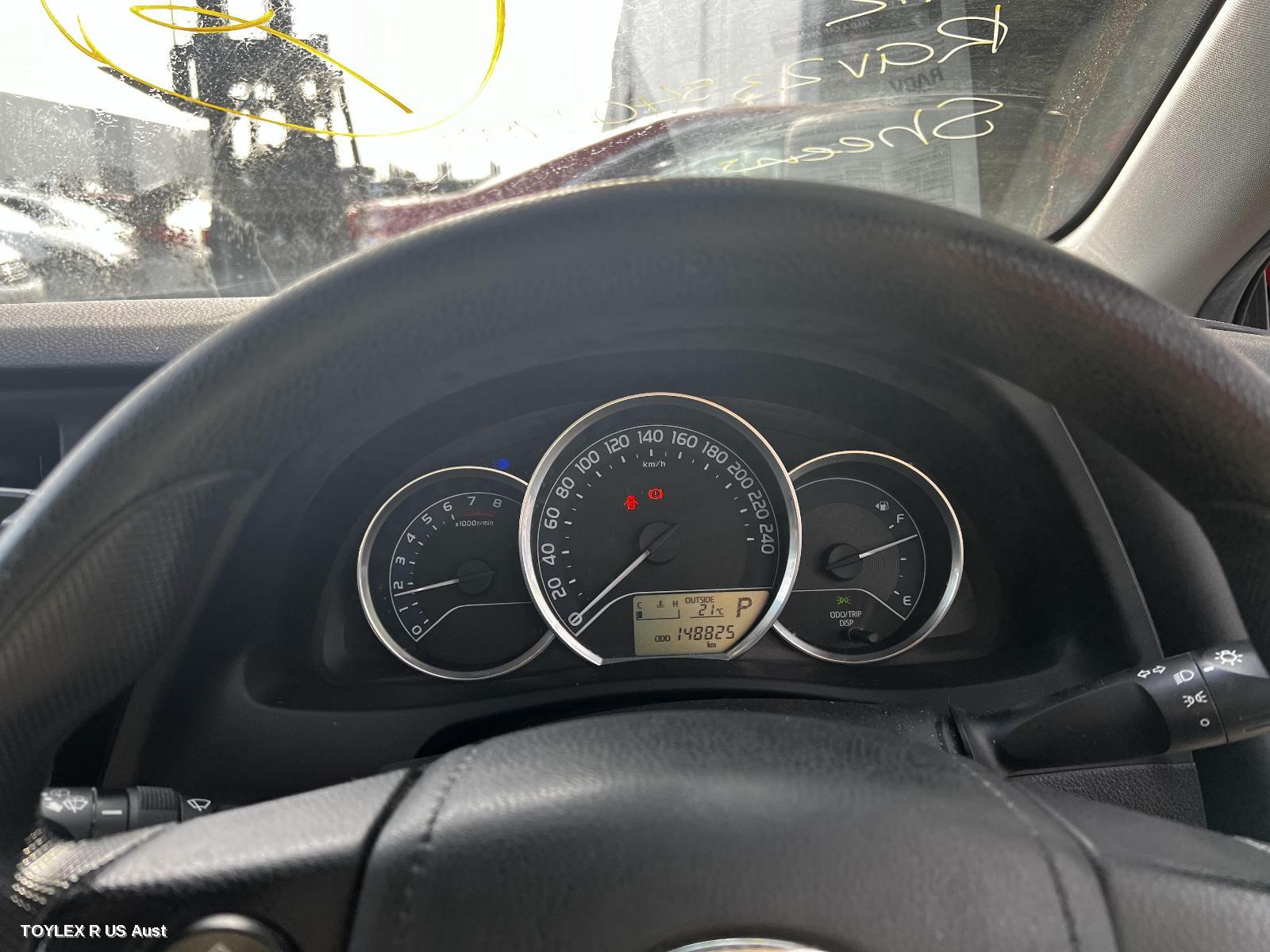 TOYOTA COROLLA 2016 Instrument Cluster 1.8, 2ZR-FE, AUTO T/M, ASCENT/ASCENT SPORT, ZRE182R, HATCH