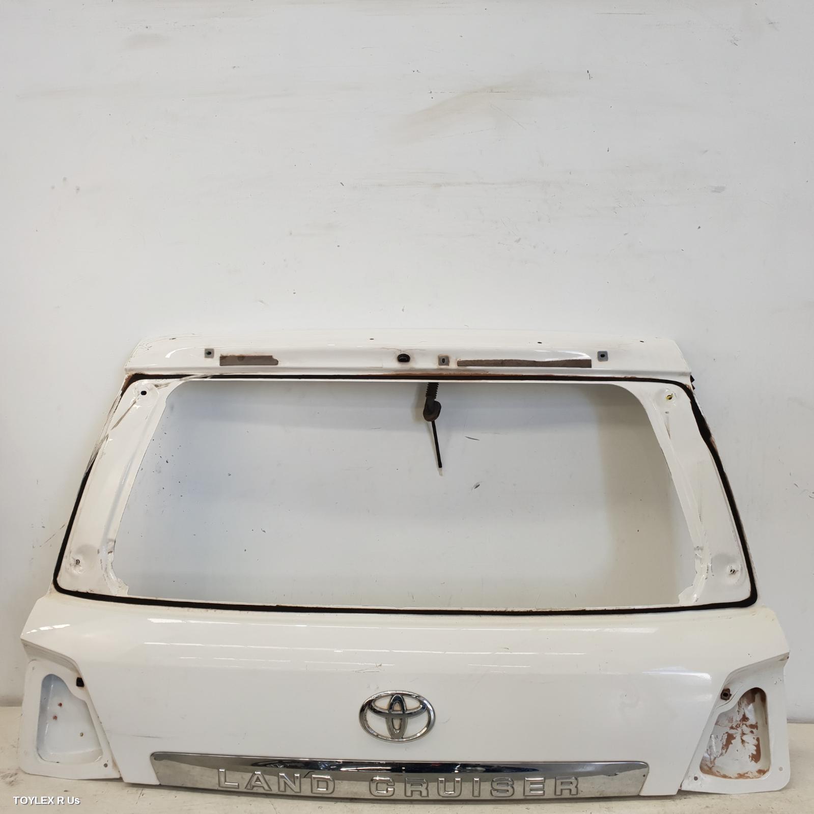 TOYOTA LANDCRUISER 2013 Bootlid/Tailgate 200 SERIES, UPPER TAILGATE, NON POWER LIFTGATE, NON CAMERA TYPE