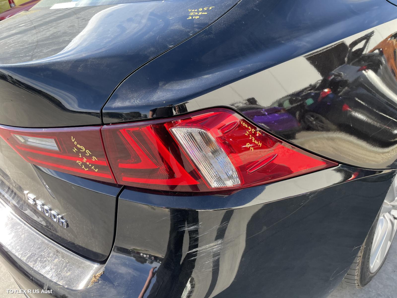 LEXUS IS SERIES 2013 Right Taillight XE30, IN BODY