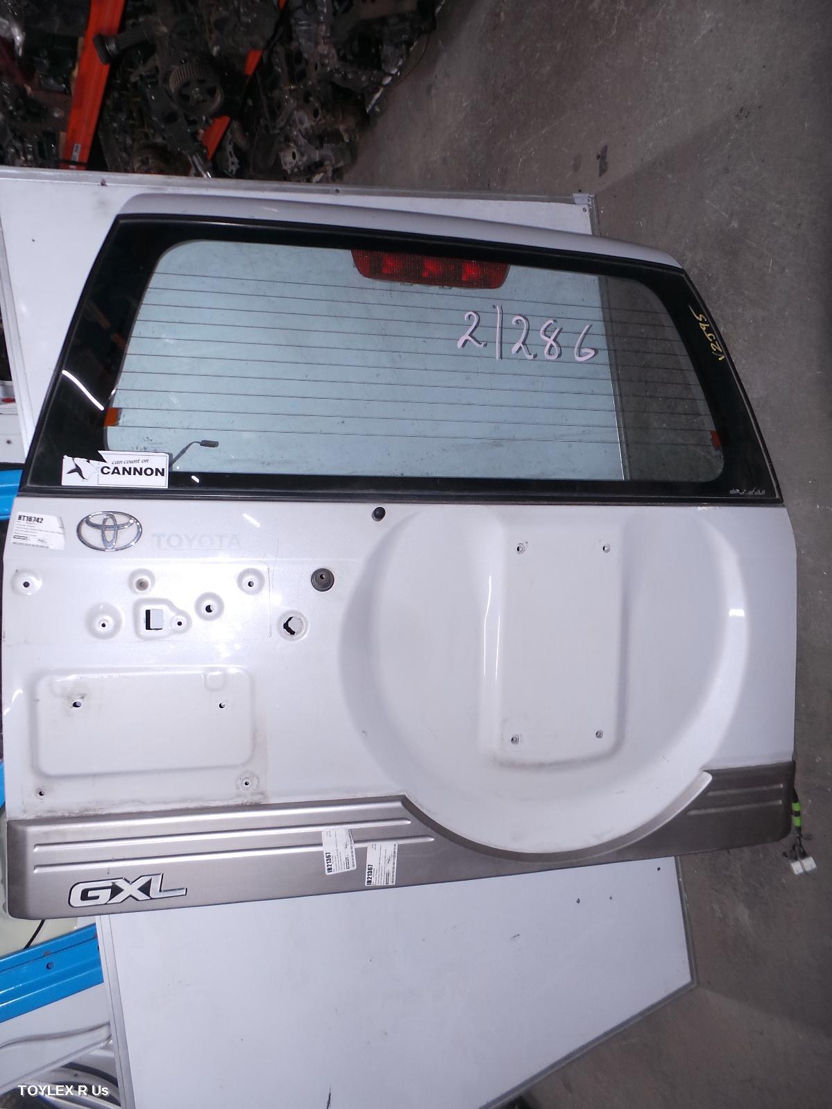 TOYOTA PRADO 2001 Bootlid/Tailgate TAILGATE, 95 SERIES, W/ GARNISH TYPE
