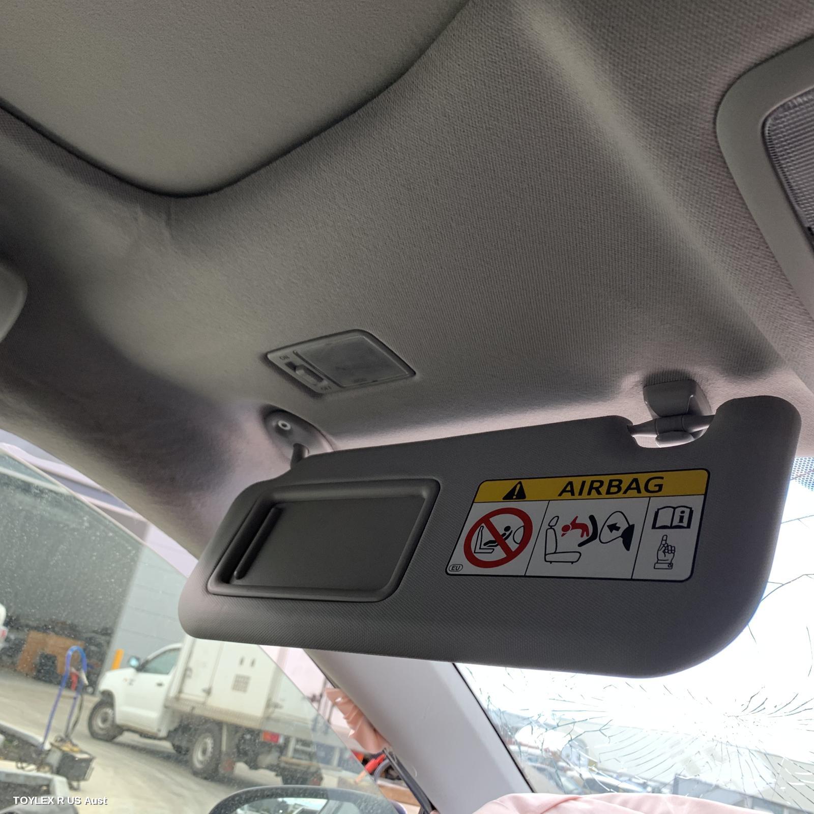 TOYOTA COROLLA 2014 Sunvisor ZRE182R, LH SIDE