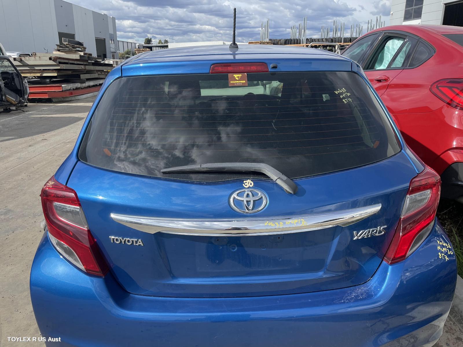 TOYOTA YARIS 2015 Bootlid/Tailgate TAILGATE, NCP13#, ASCENT/SX, HATCH, NON SPOILER TYPE
