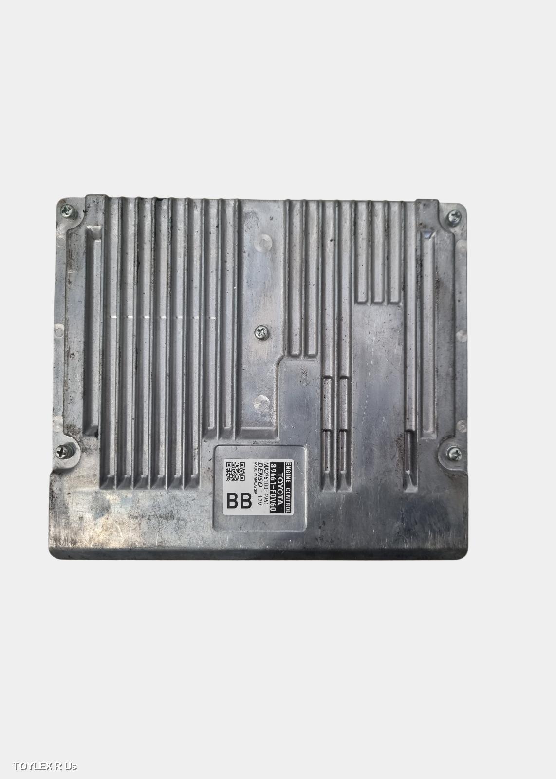 TOYOTA HILUX 2019 Ecu ENGINE ECU, 2.8, 1GD-FTV, DIESEL, MANUAL, P/N 89661F0V60, ECU ONLY