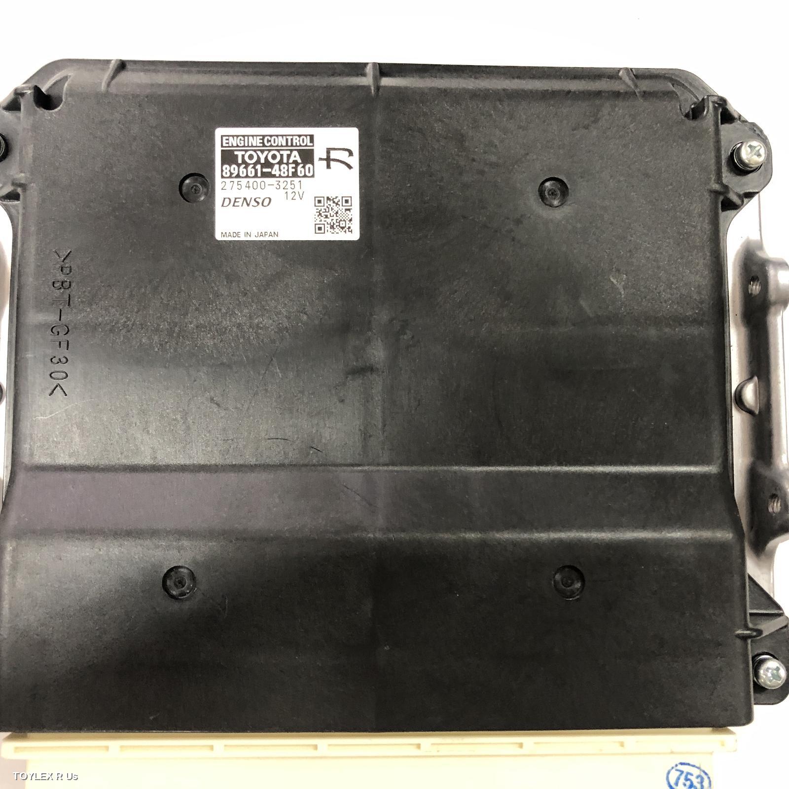 TOYOTA KLUGER 2013 Ecu ENGINE ECU, 3.5, 2GR-FE, GSU40-GSU45, 89661-48F60, ECU ONLY