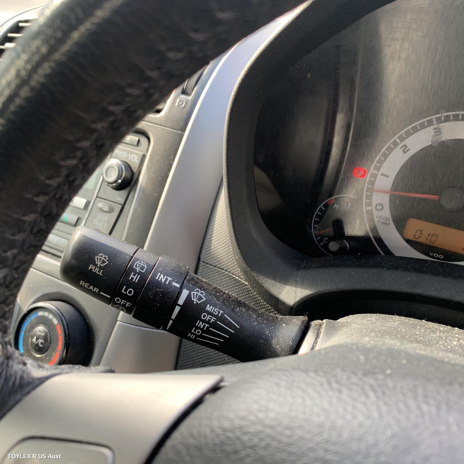 TOYOTA COROLLA 2008 Combination Switch WIPER SWITCH, ZRE152/153R, NON RAIN SENSOR TYPE