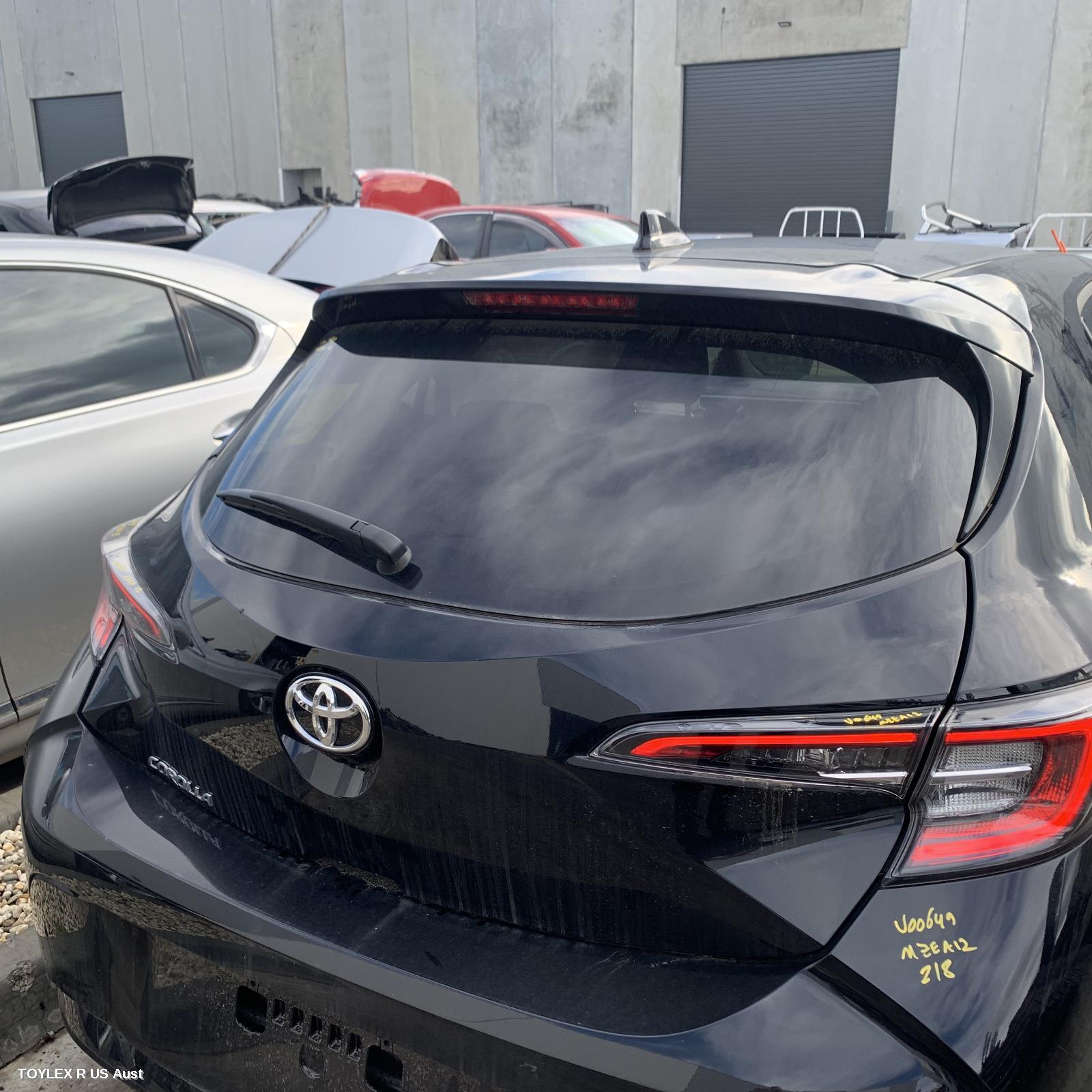 TOYOTA COROLLA 2018 Bootlid/Tailgate TAILGATE, E210, HATCH, NON HYBRID TYPE