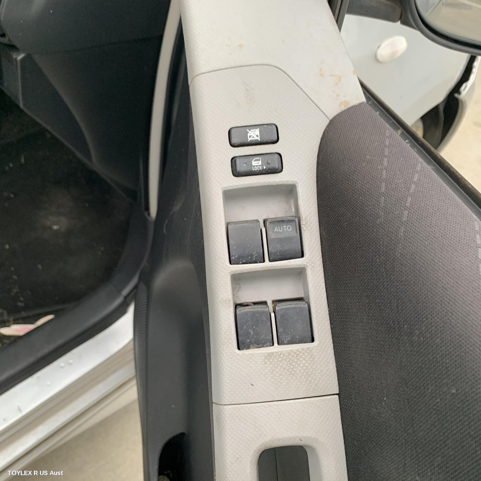 TOYOTA YARIS 2006 Pwr Dr Wind Switch RH FRONT (MASTER SWITCH), 4 SWITCH TYPE, 5DR HATCH/SEDAN, NCP9#