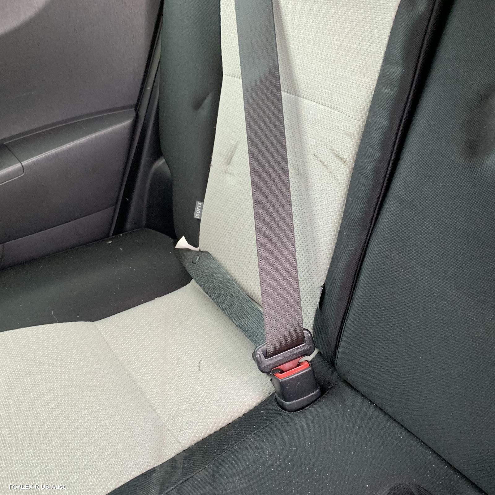 TOYOTA YARIS 2012 Seatbelt/Stalk RH REAR, SEAT BELT ONLY, 5DR HATCH, NCP13#