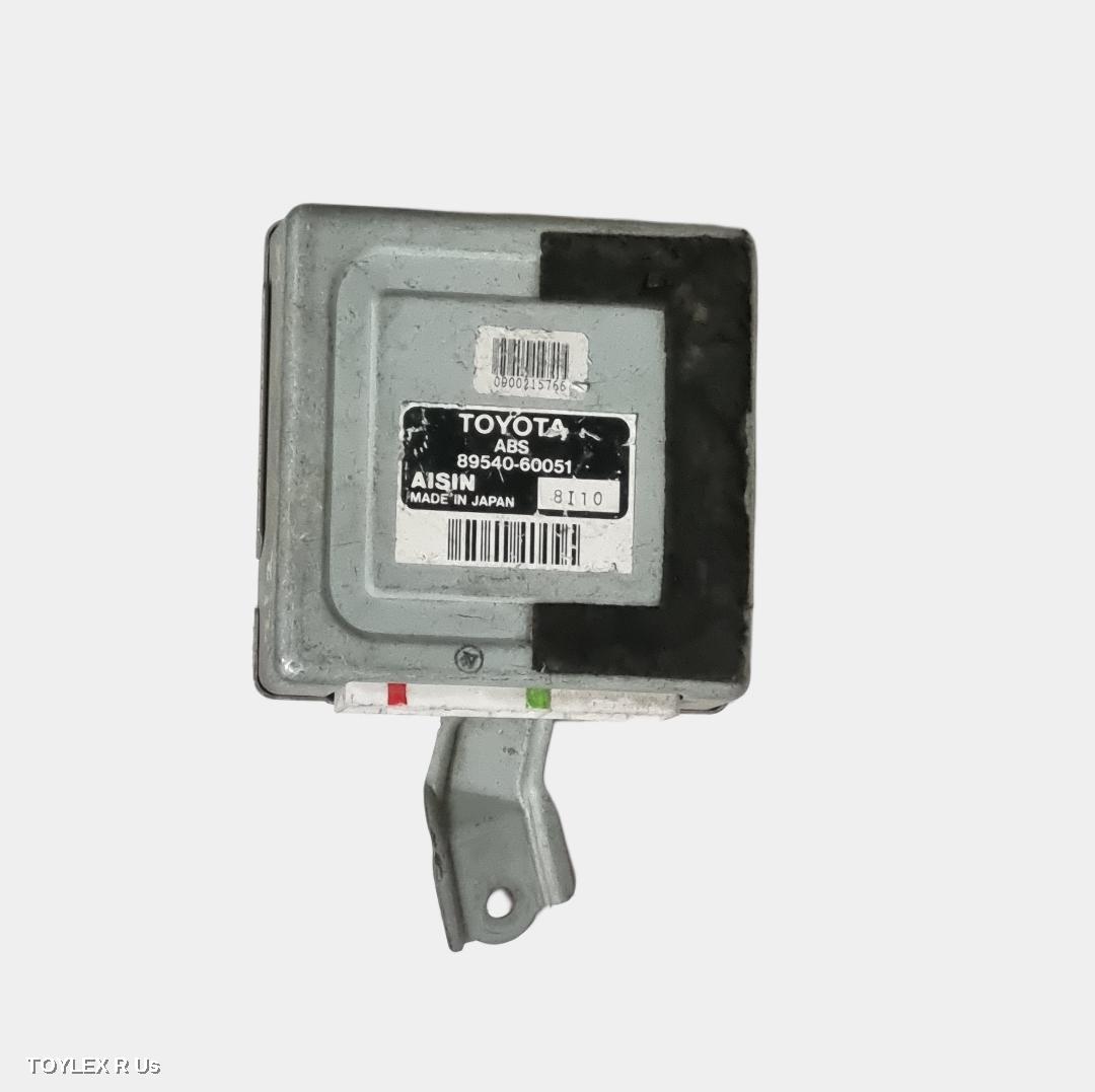 TOYOTA PRADO 1998 Ecu 95 SERIES, SKID CONTROL ECU (ABS), P/N 8954060050, BEHIND DRIVERS KICK PANEL