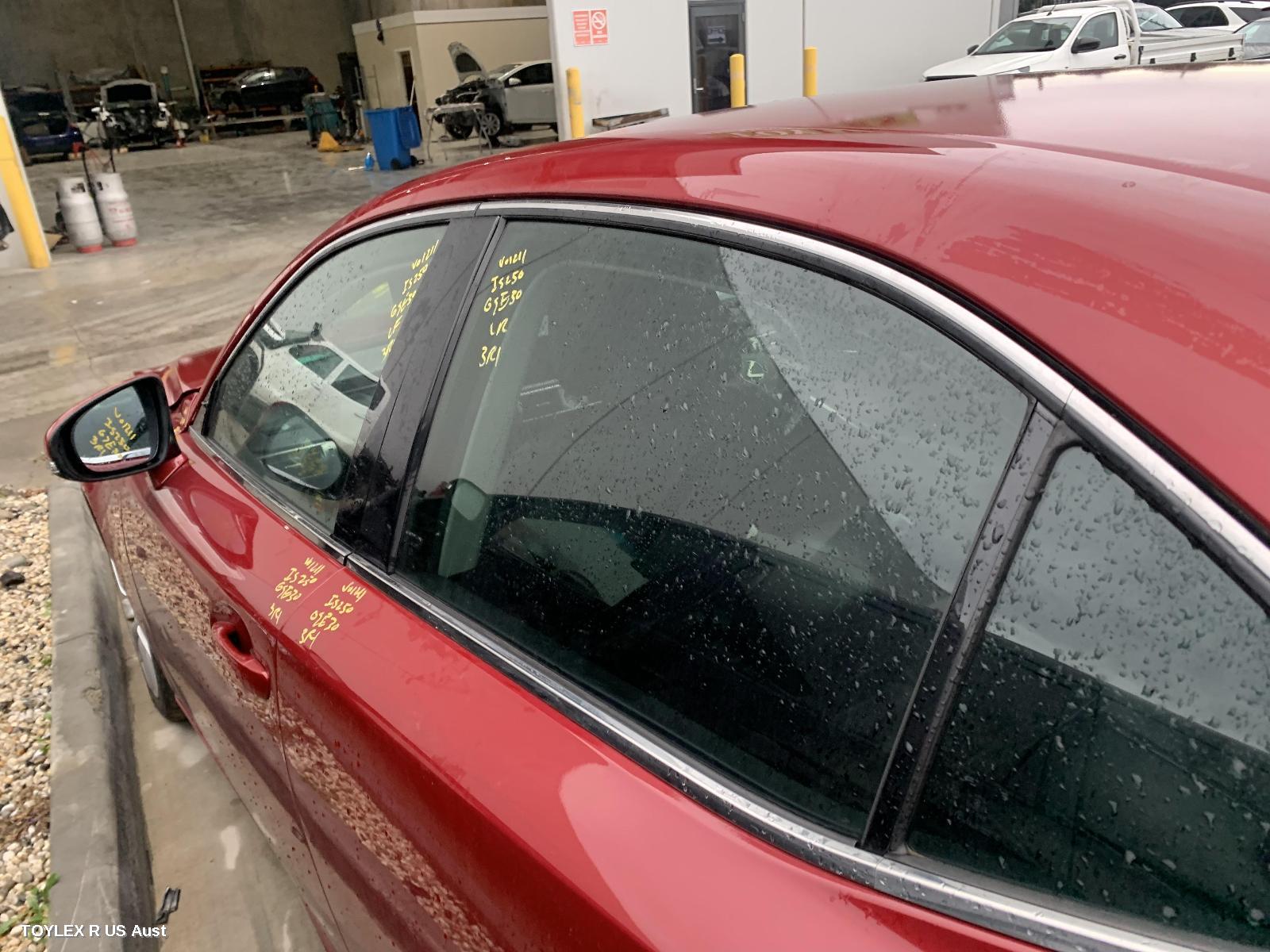 LEXUS IS SERIES 2013 Left Rear Door Window XE30