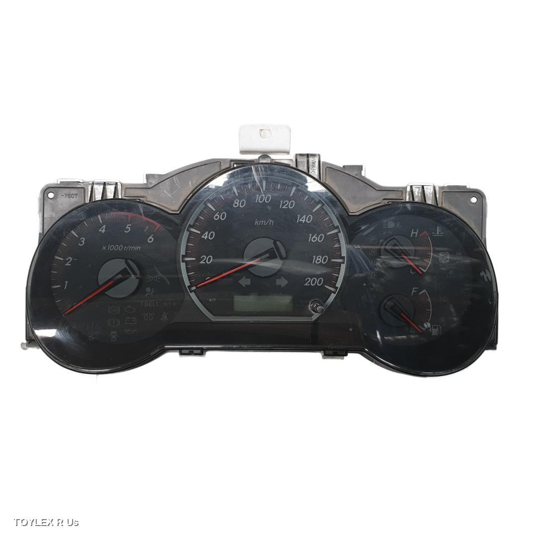 TOYOTA HILUX 2012 Instrument Cluster DIESEL, 3.0, AUTO T/M, 4WD, SR5, P/N N77 ON FACE