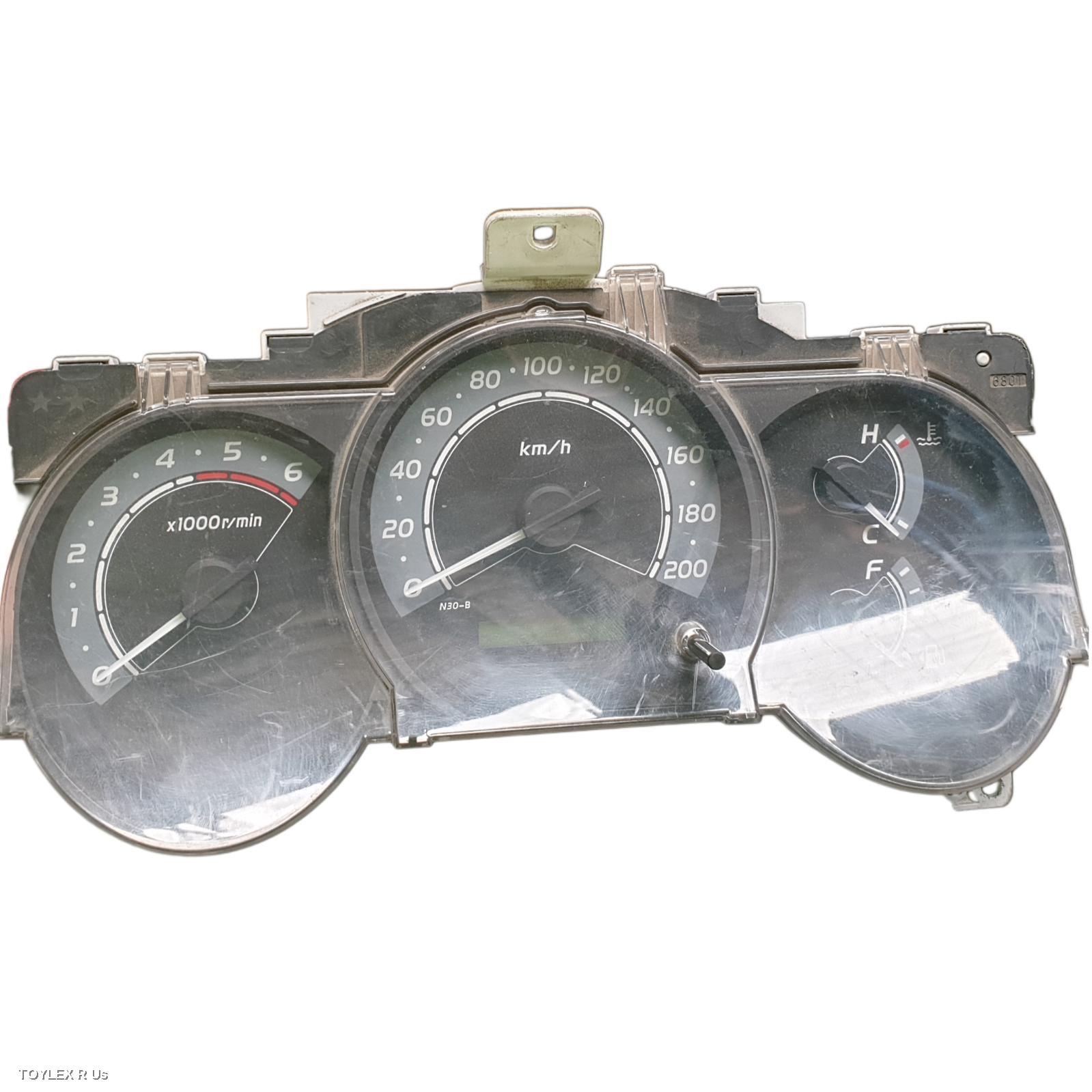 TOYOTA HILUX 2009 Instrument Cluster DIESEL, 3.0, MANUAL T/M, P/N N30-B ON FACE
