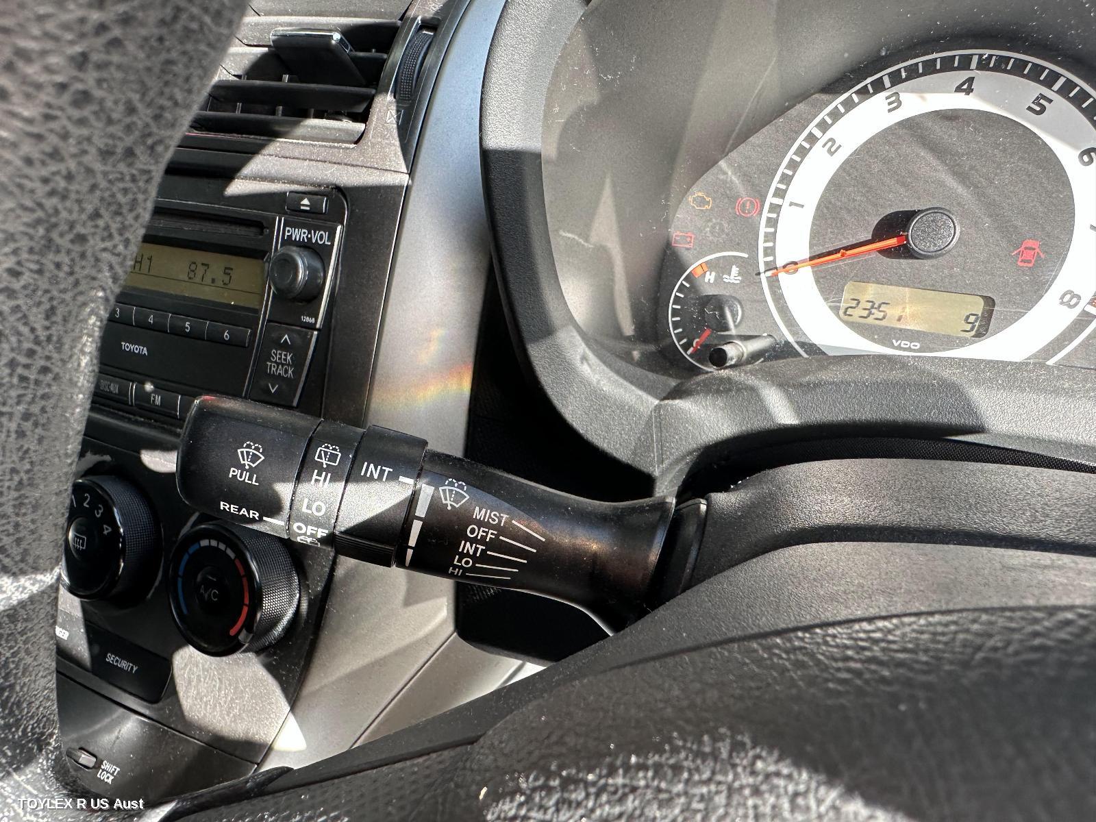 TOYOTA COROLLA 2008 Combination Switch WIPER SWITCH, ZRE152R, HATCH, NON RAIN SENSOR TYPE