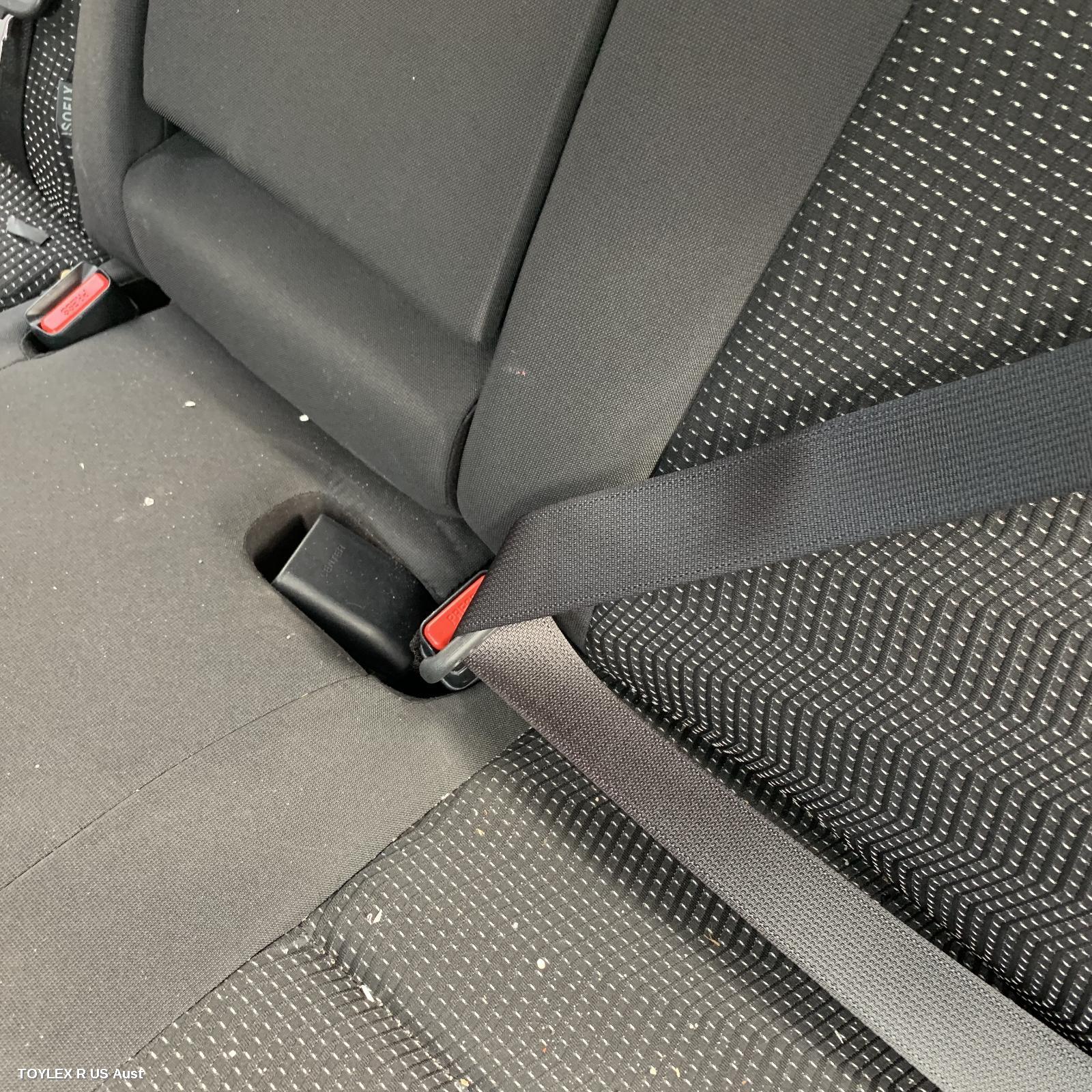 TOYOTA COROLLA 2013 Seatbelt/Stalk LH REAR, SEAT BELT STALK ONLY, ZRE182R, HATCH