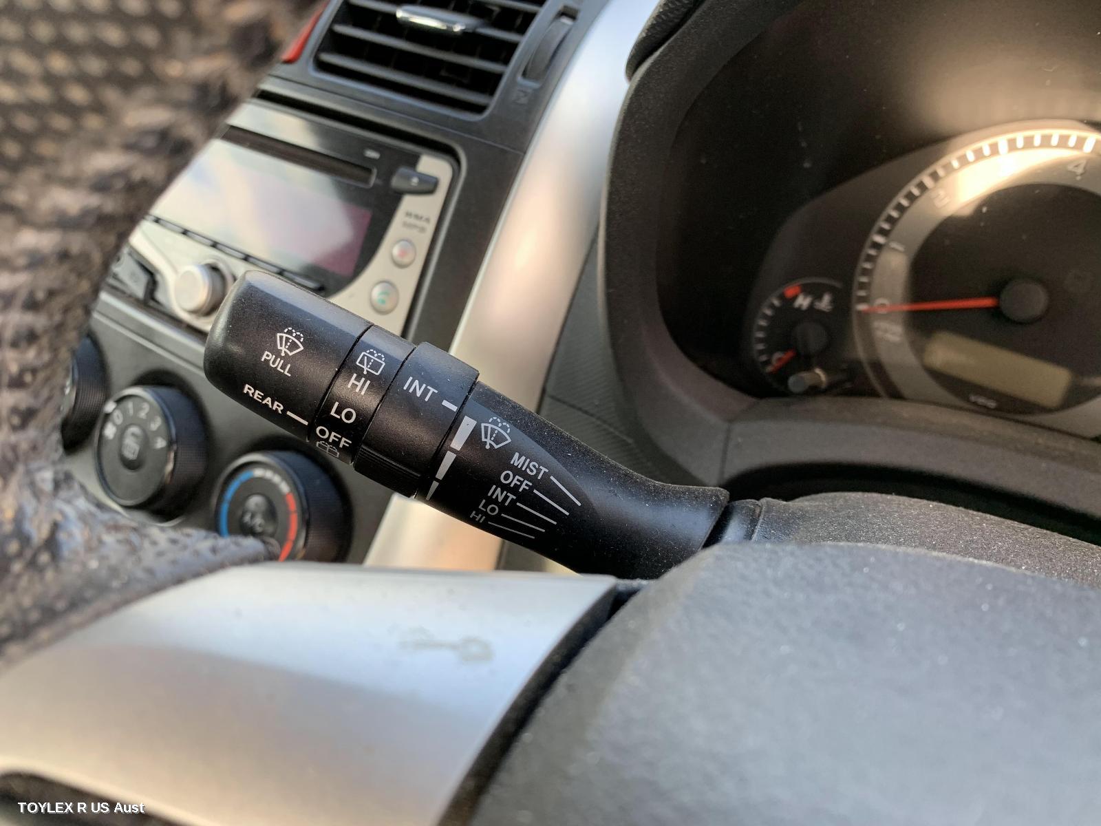 TOYOTA COROLLA 2012 Combination Switch WIPER SWITCH, ZRE152R, HATCH, NON RAIN SENSOR TYPE