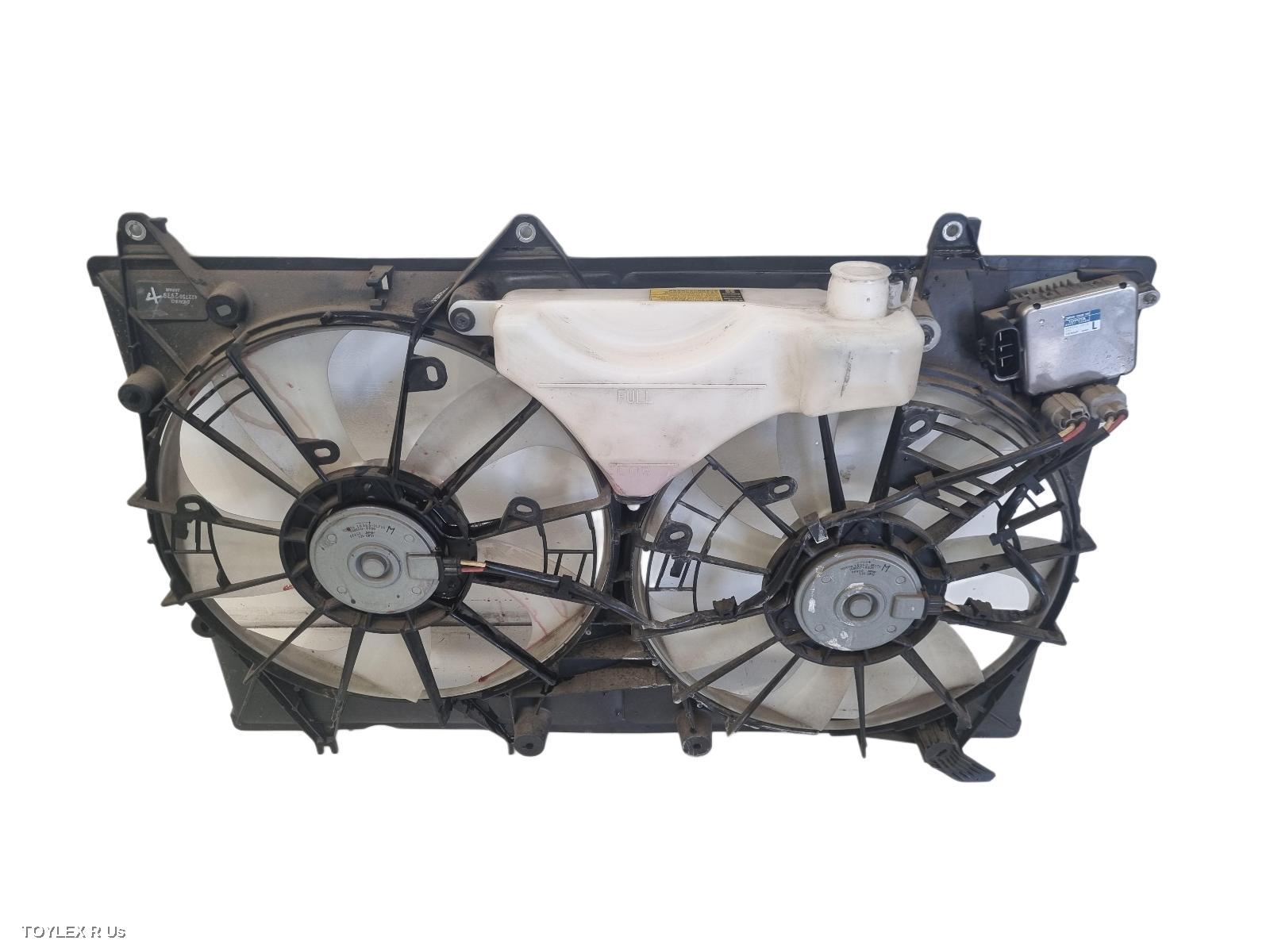 TOYOTA KLUGER 2010 Fan DUAL FAN ASSY, 3.5, 2GR-FE, GSU40-GSU45