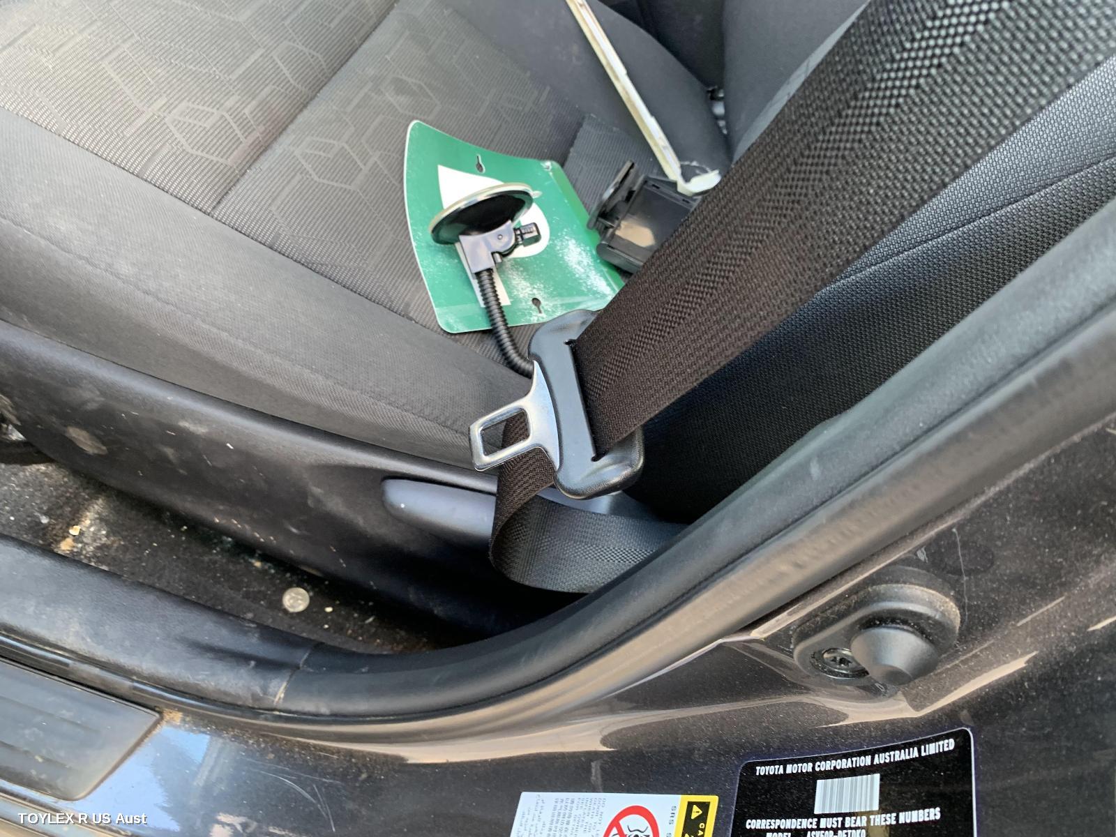 TOYOTA CAMRY 2014 Seatbelt/Stalk LH FRONT, SEAT BELT ONLY, ASV50/AVV50