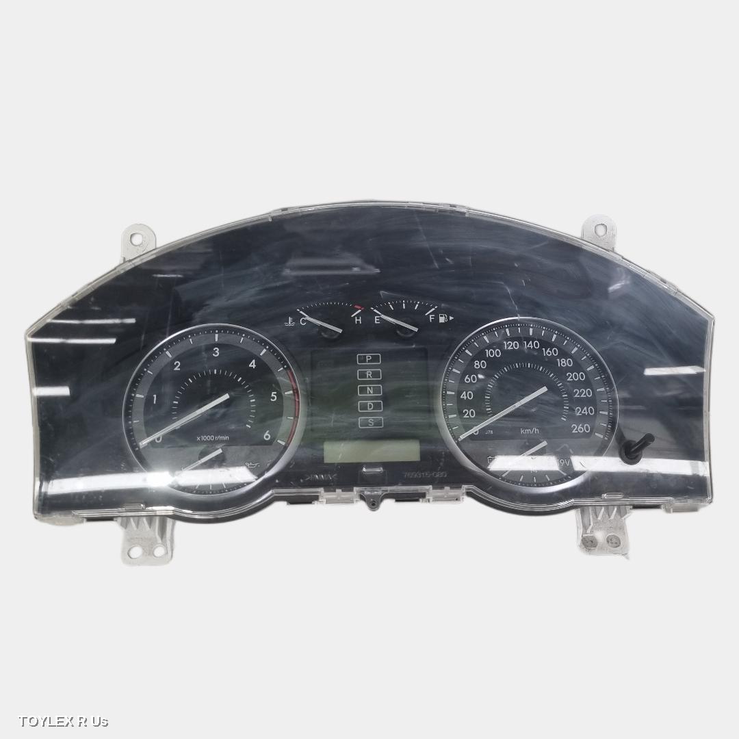 TOYOTA LANDCRUISER 2012 Instrument Cluster 200 SERIES, INSTRUMENT CLUSTER, DIESEL, GX/GXL
