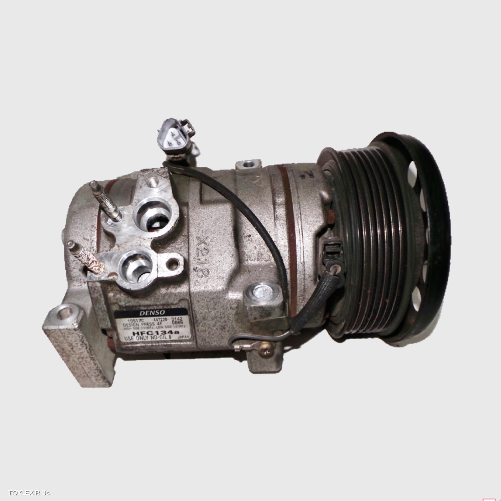 TOYOTA PRADO 2006 A/C Compressor 120 SERIES, 4.0, 1GR-FE, PETROL, CLIMATE CONTROL TYPE