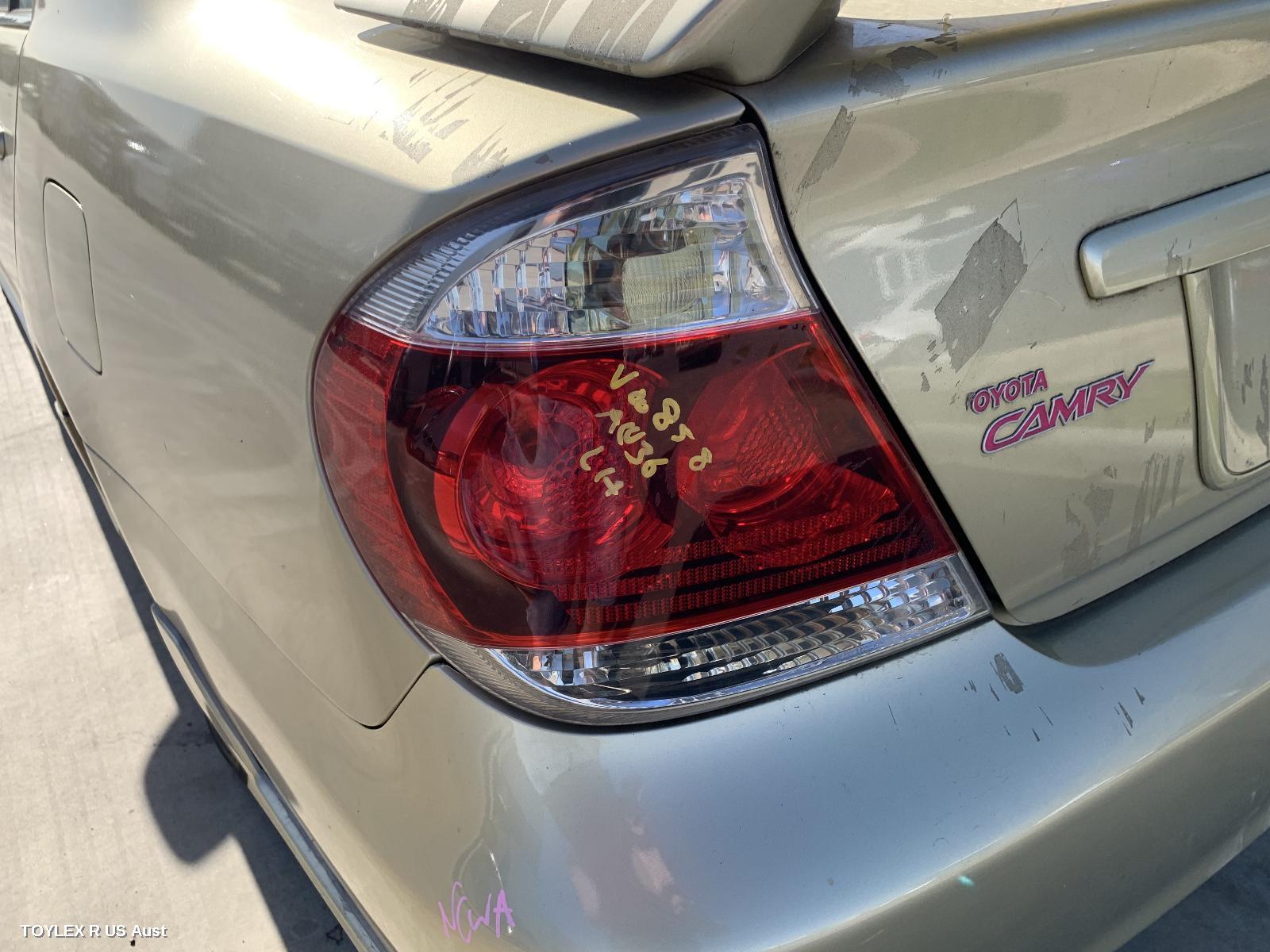 TOYOTA CAMRY 2004 Left Taillight SK36, REVERSE LAMP TOP/BOTTOM (SPORTIVO)