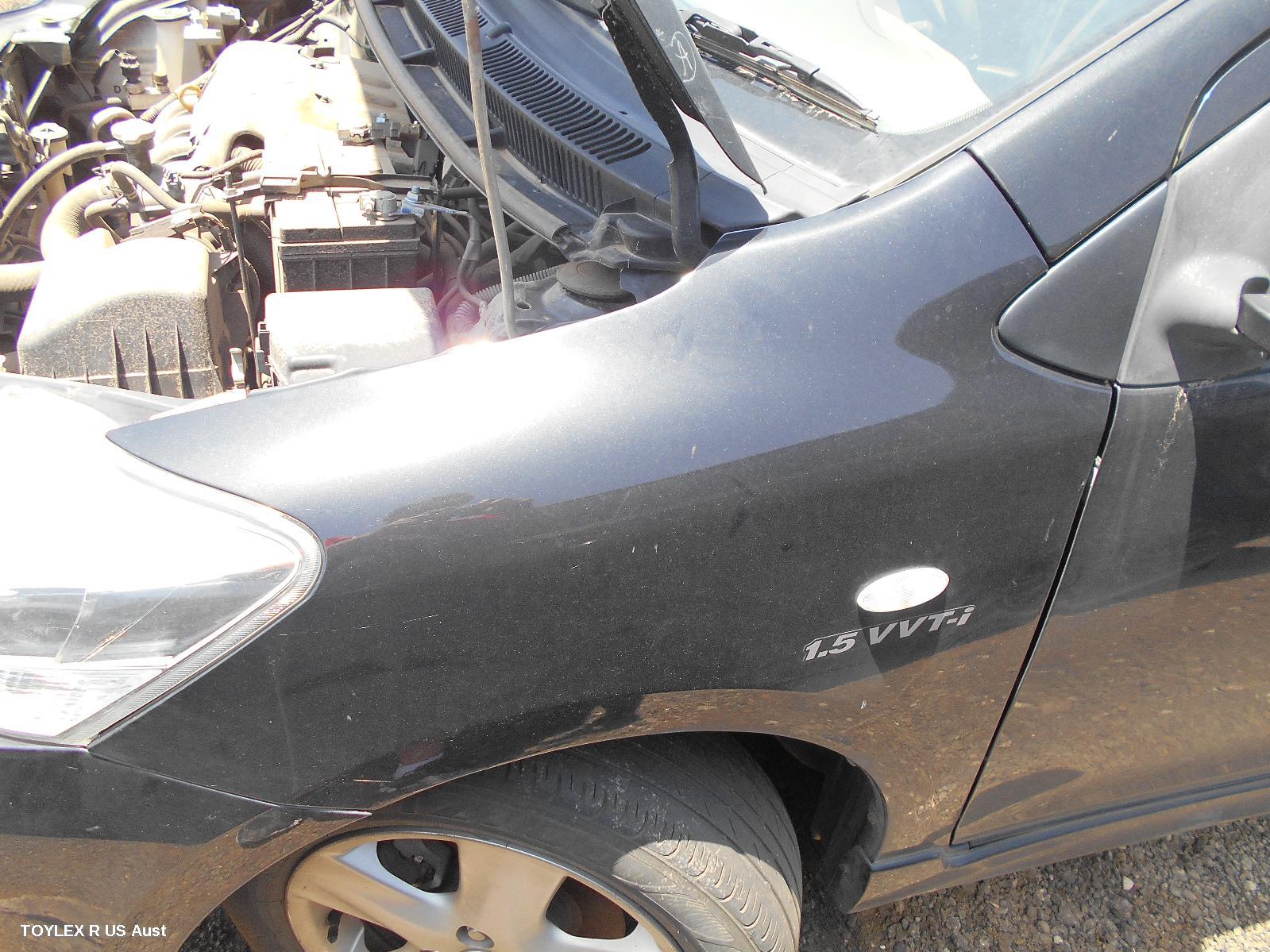 TOYOTA YARIS 2007 Left Guard NCP9#, SEDAN, W/ INDICATOR TYPE, 03/06-06/16 (AUS ONLY)