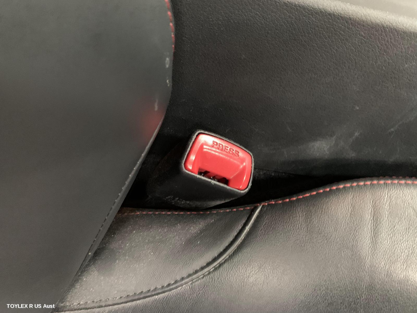 LEXUS IS250/IS250C 2012 Seatbelt/Stalk RH FRONT, SEAT BELT STALK ONLY, BLACK, SEDAN, GSE20R