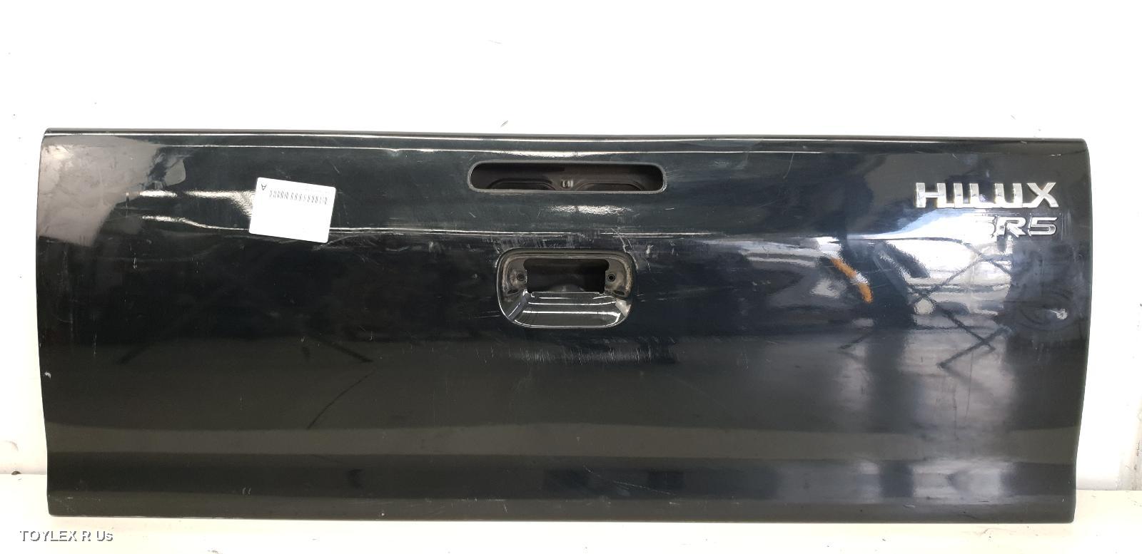 TOYOTA HILUX 2010 Bootlid/Tailgate TAILGATE, CENTRE HANDLE TYPE, NON TONNEAU HOOKS, W/ LAMP HOLE, NON CAMERA TYPE