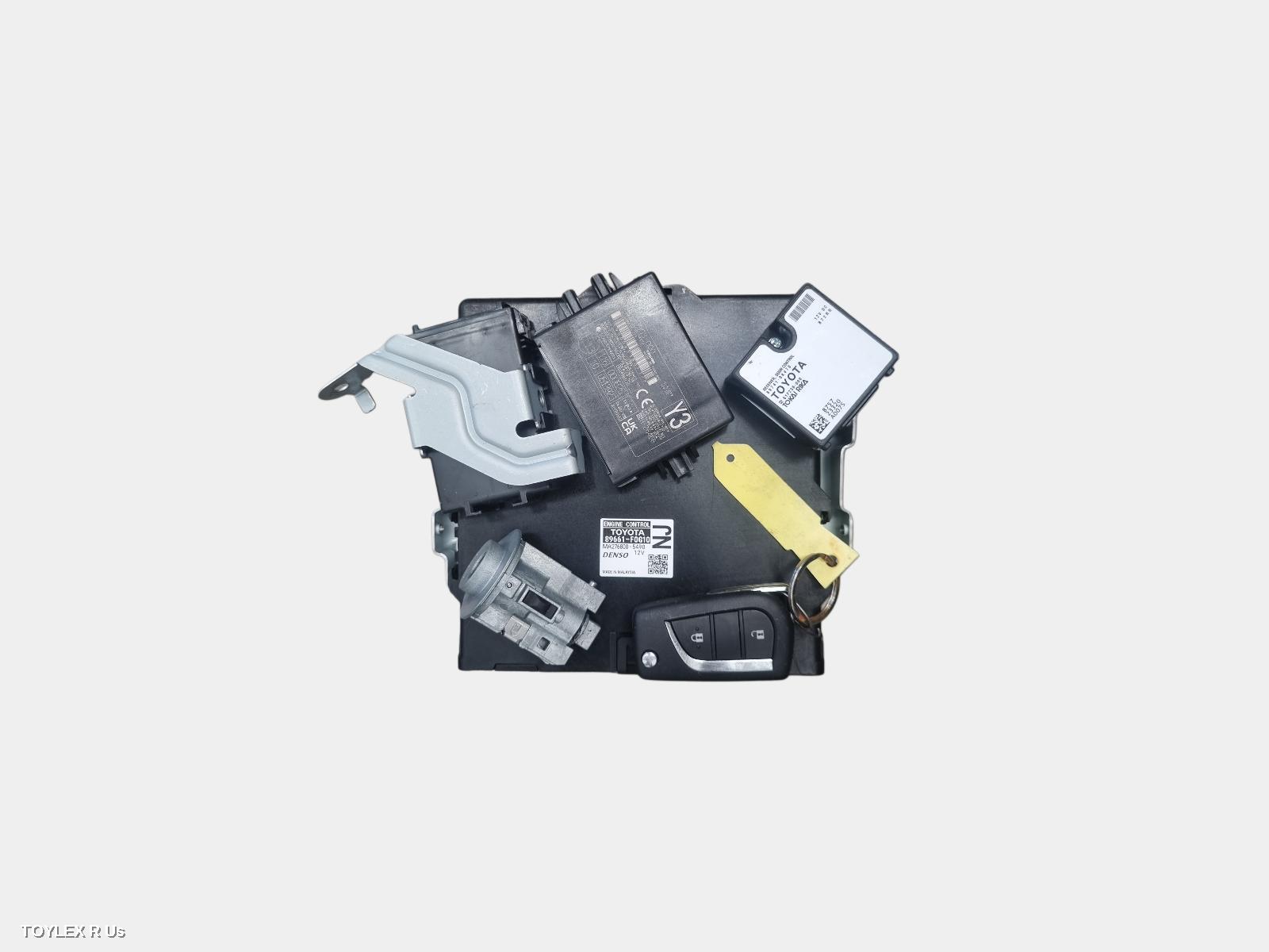 TOYOTA HILUX 2021 Ecu ENGINE ECU, 2.7, 2TR-FE, PETROL, AUTO T/M, SEC SET (ECU/IMM/READER/KEY)