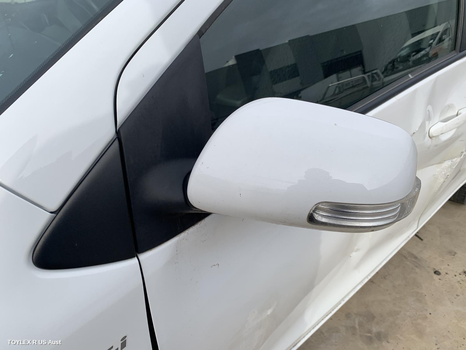 TOYOTA YARIS 2011 Left Door Mirror NCP9#, SEDAN, W/ INDICATOR TYPE, 10/08-06/16 (AUS ONLY)
