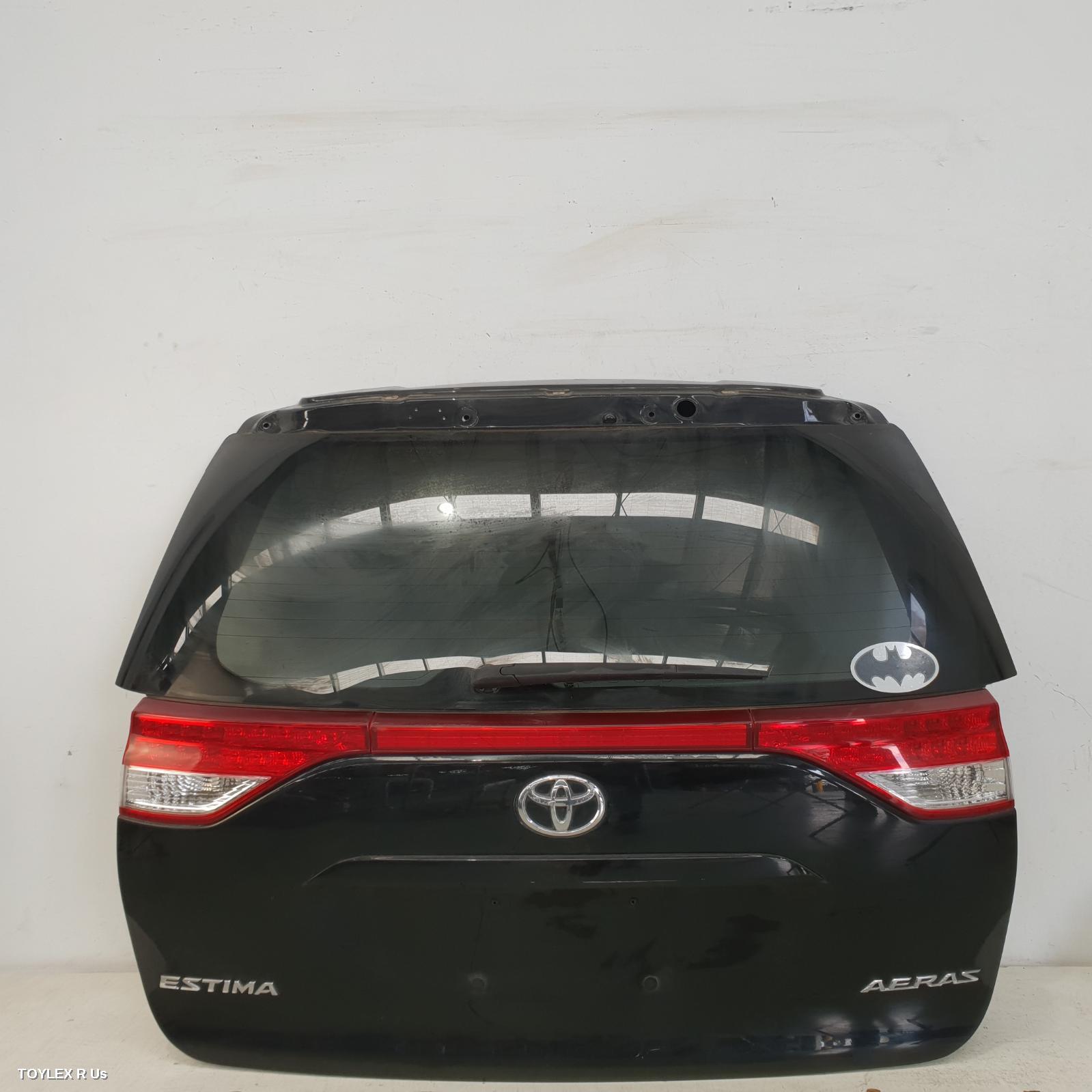 TOYOTA ESTIMA 2016 Bootlid/Tailgate TAILGATE, XR50, W/ CAMERA TYPE, 05-19 (IMPORT)