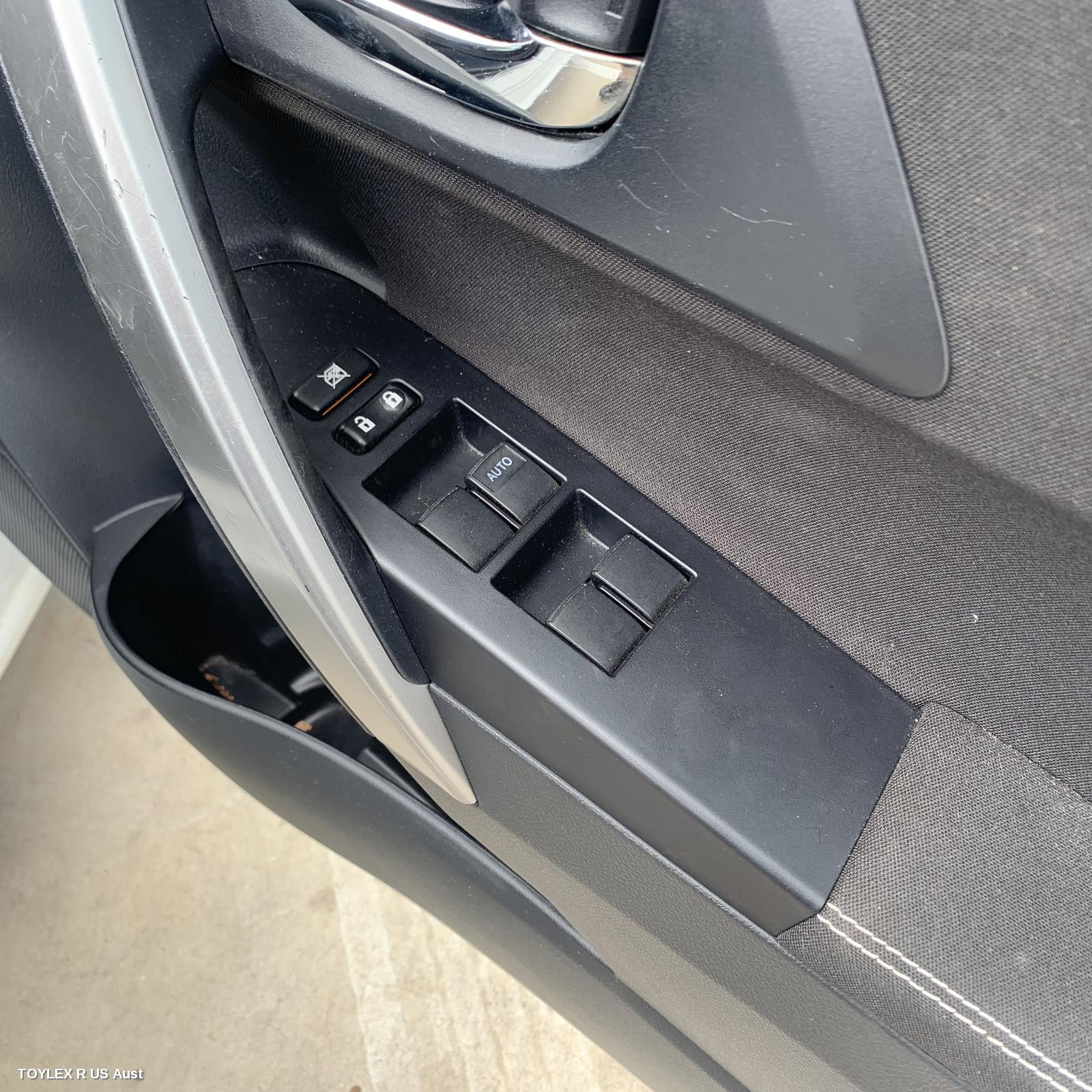 TOYOTA COROLLA 2014 Pwr Dr Wind Switch RH FRONT (MASTER SWITCH), ZRE182R, HATCH, STANDARD