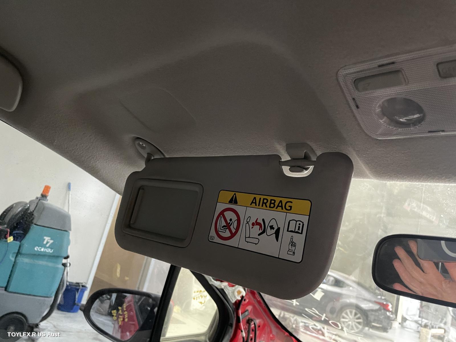 TOYOTA YARIS 2013 Sunvisor NCP13#, LH SIDE