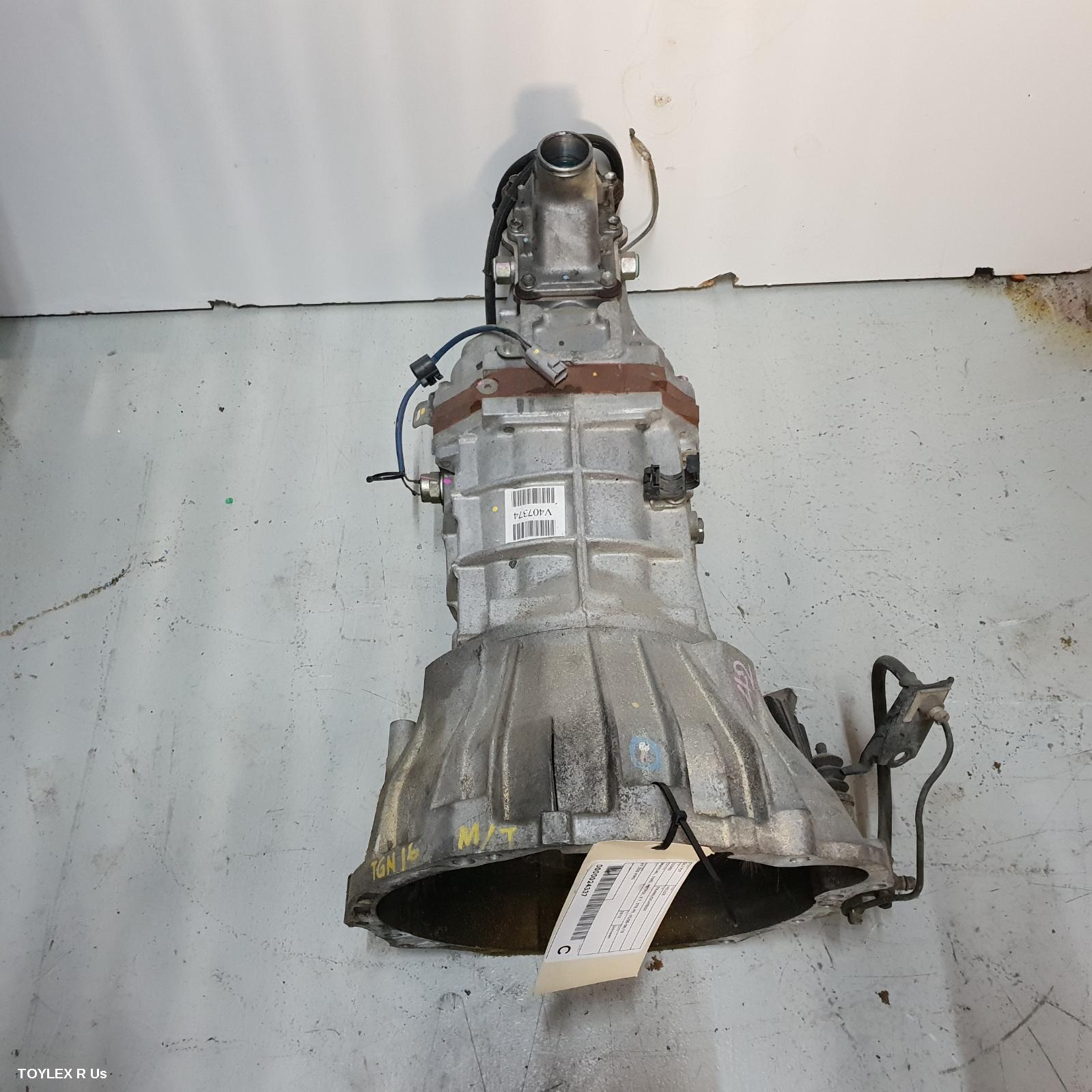 TOYOTA HILUX 2010 Trans/Gearbox MANUAL, 2WD, PETROL, 2.7, 2TR-FE