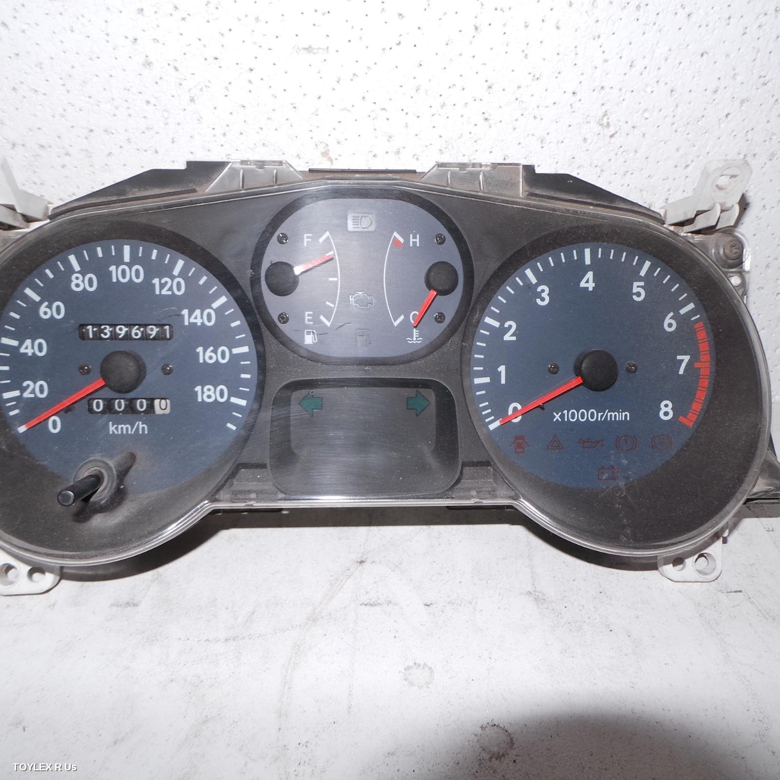 TOYOTA RAV4 1997 Instrument Cluster MANUAL, ANALOGUE TYPE