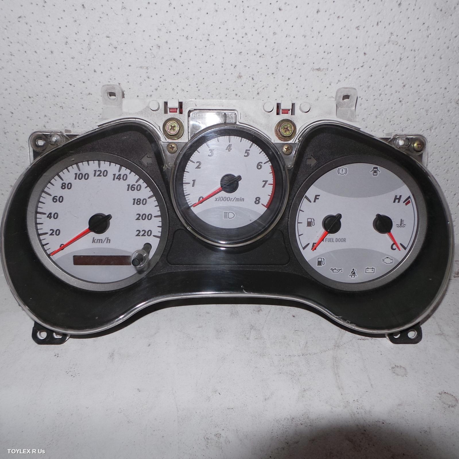 TOYOTA RAV4 2003 Instrument Cluster 2.4L, 2AZ-FE, MANUAL, ACA2#R