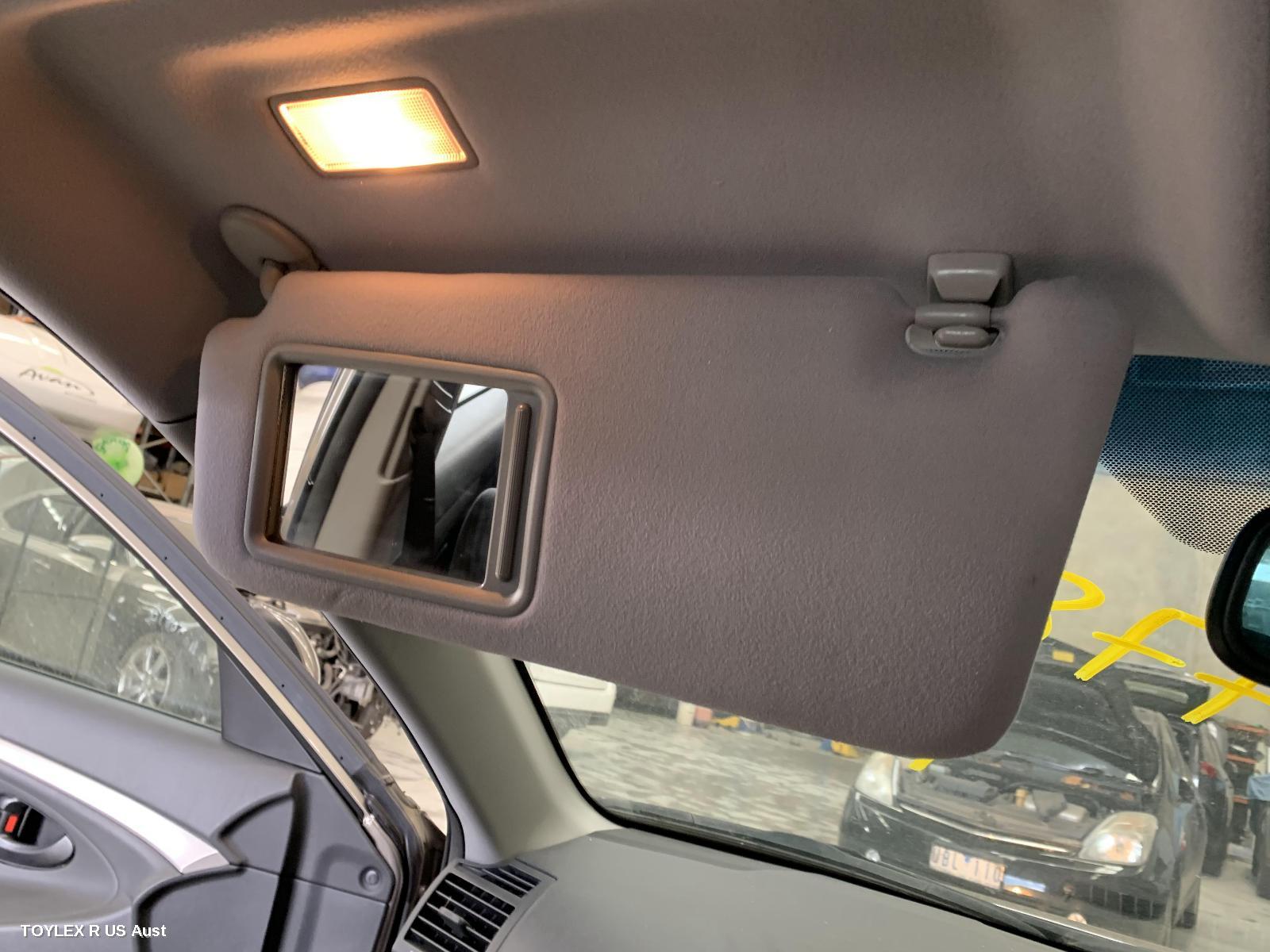 TOYOTA AURION 2012 Sunvisor GSV40R, LH SIDE, W/ LIGHT TYPE